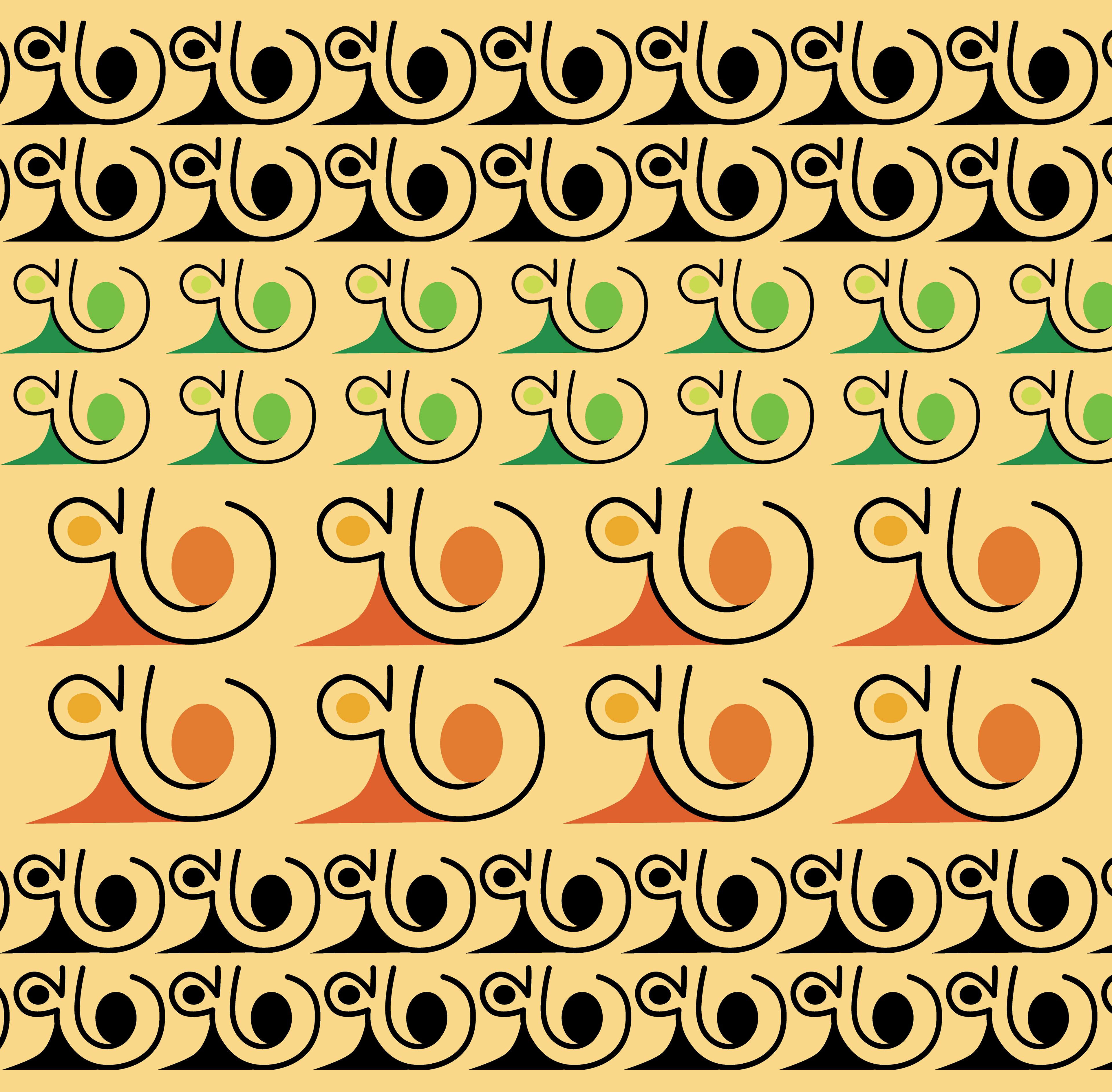 Listening Device, Digital Art, Pattern, 2025