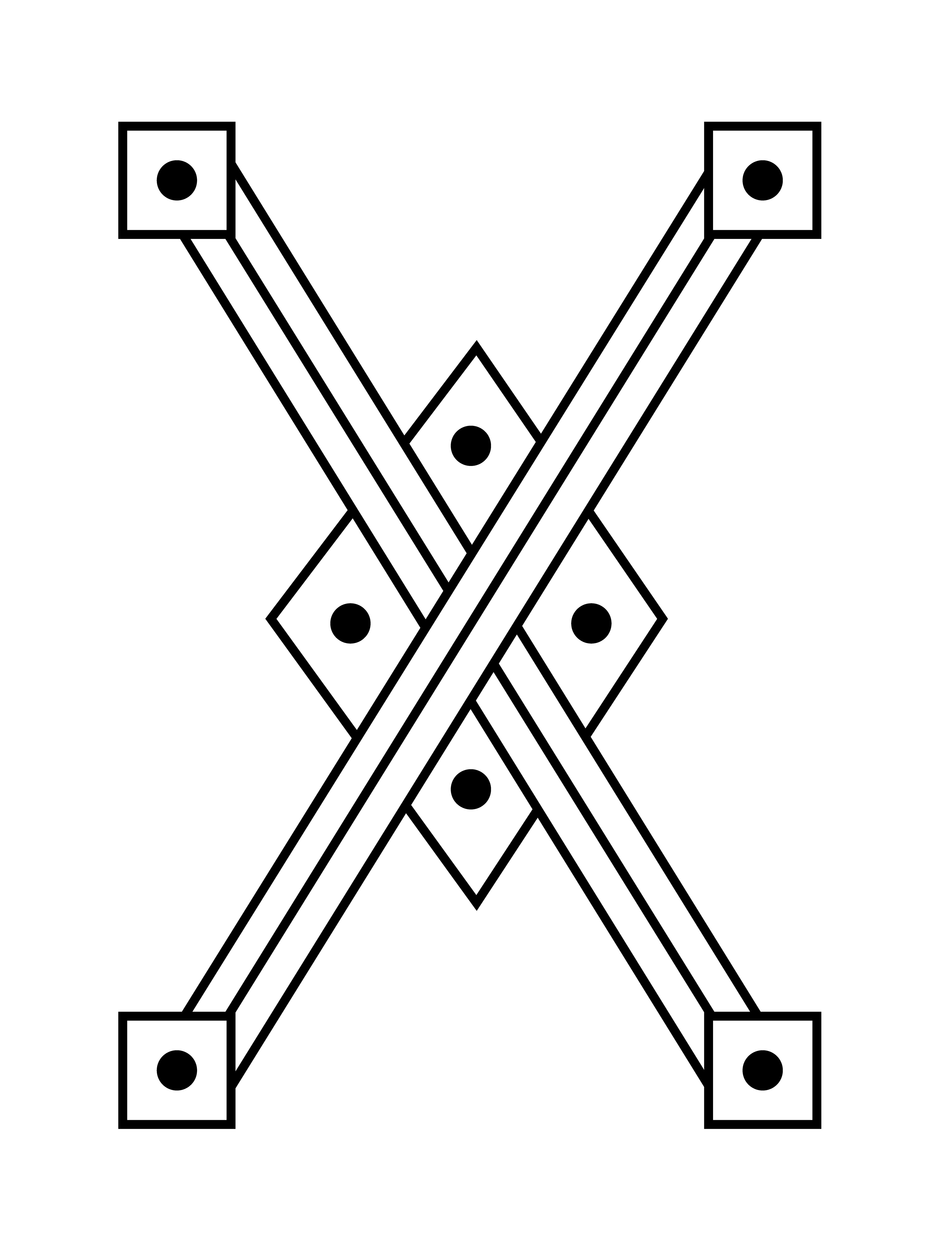 Jumping Jack, Vector Drawing, 2025