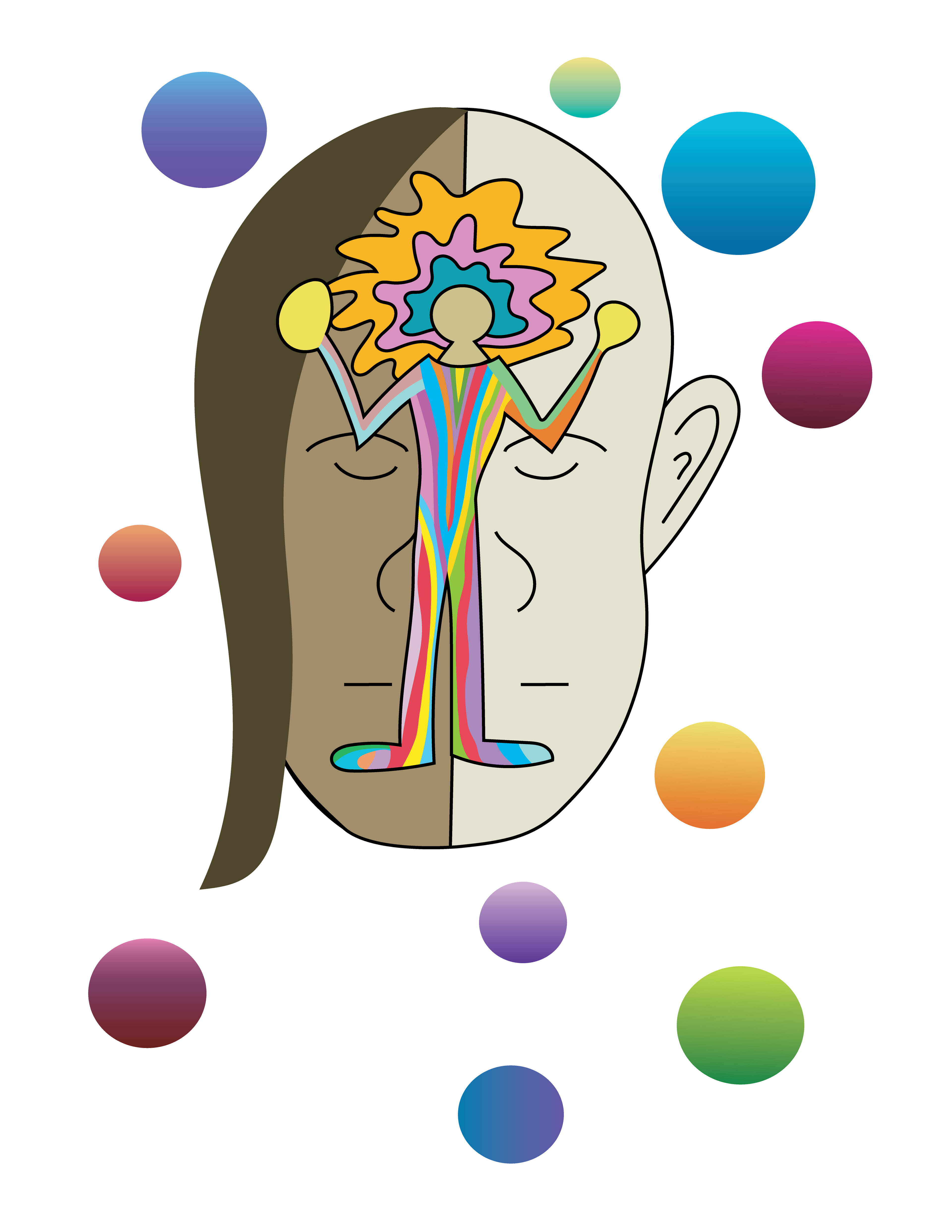 Idea Bubbles, Digital Art, Version 2, 2026