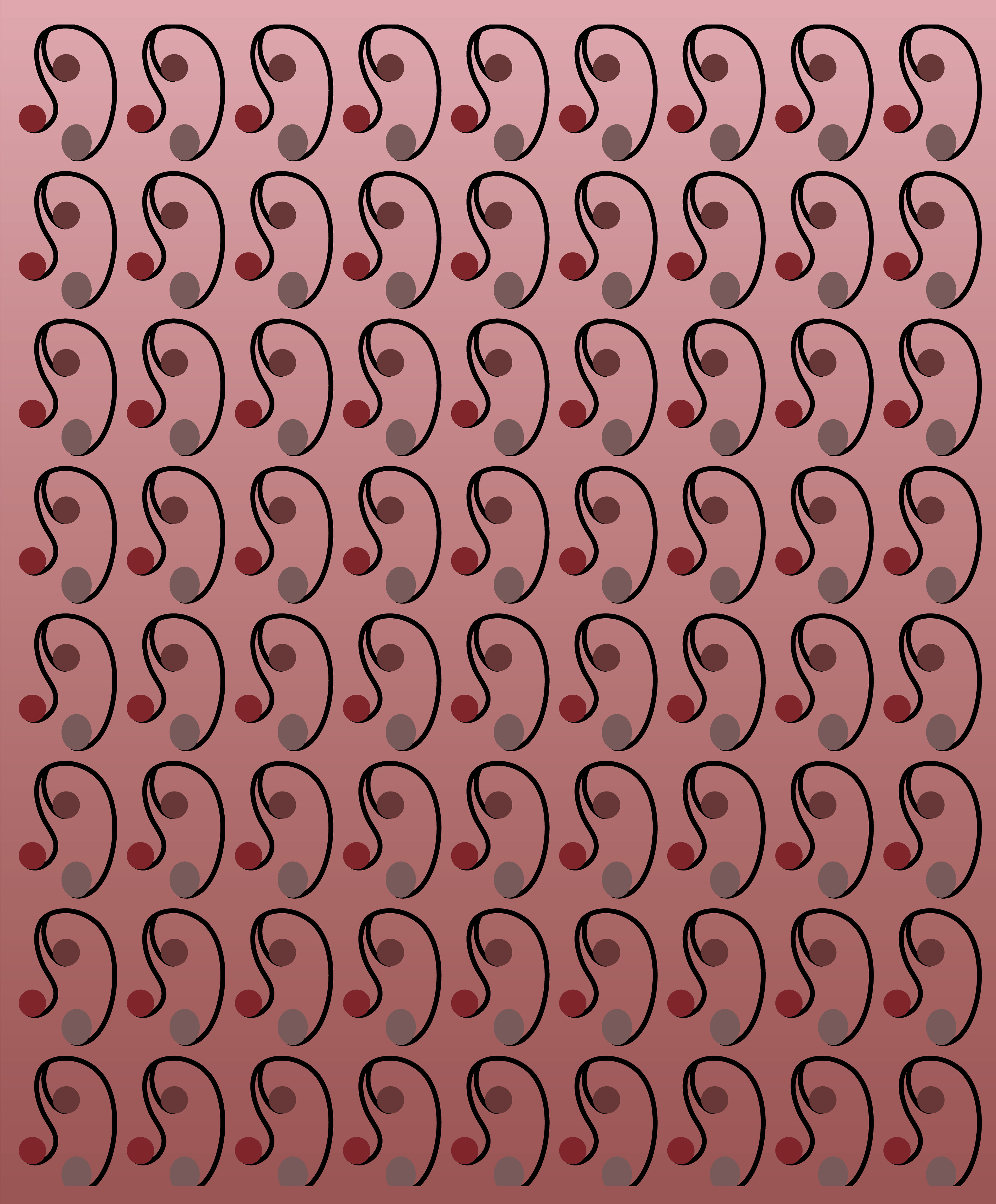 Vision Tones, Digital Art, pattern 3, 2026