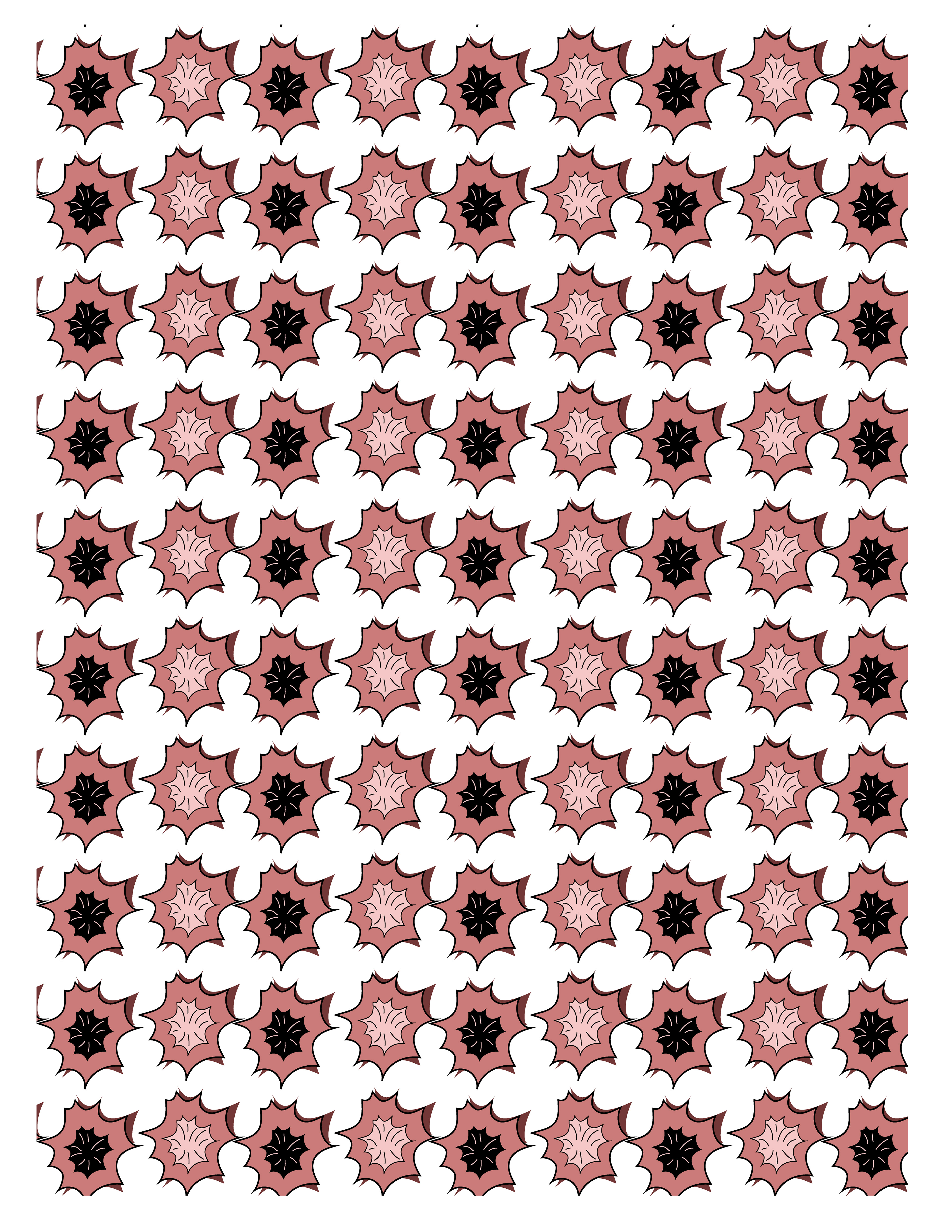 Outbloom, Digital Art, Pattern 1, 2025