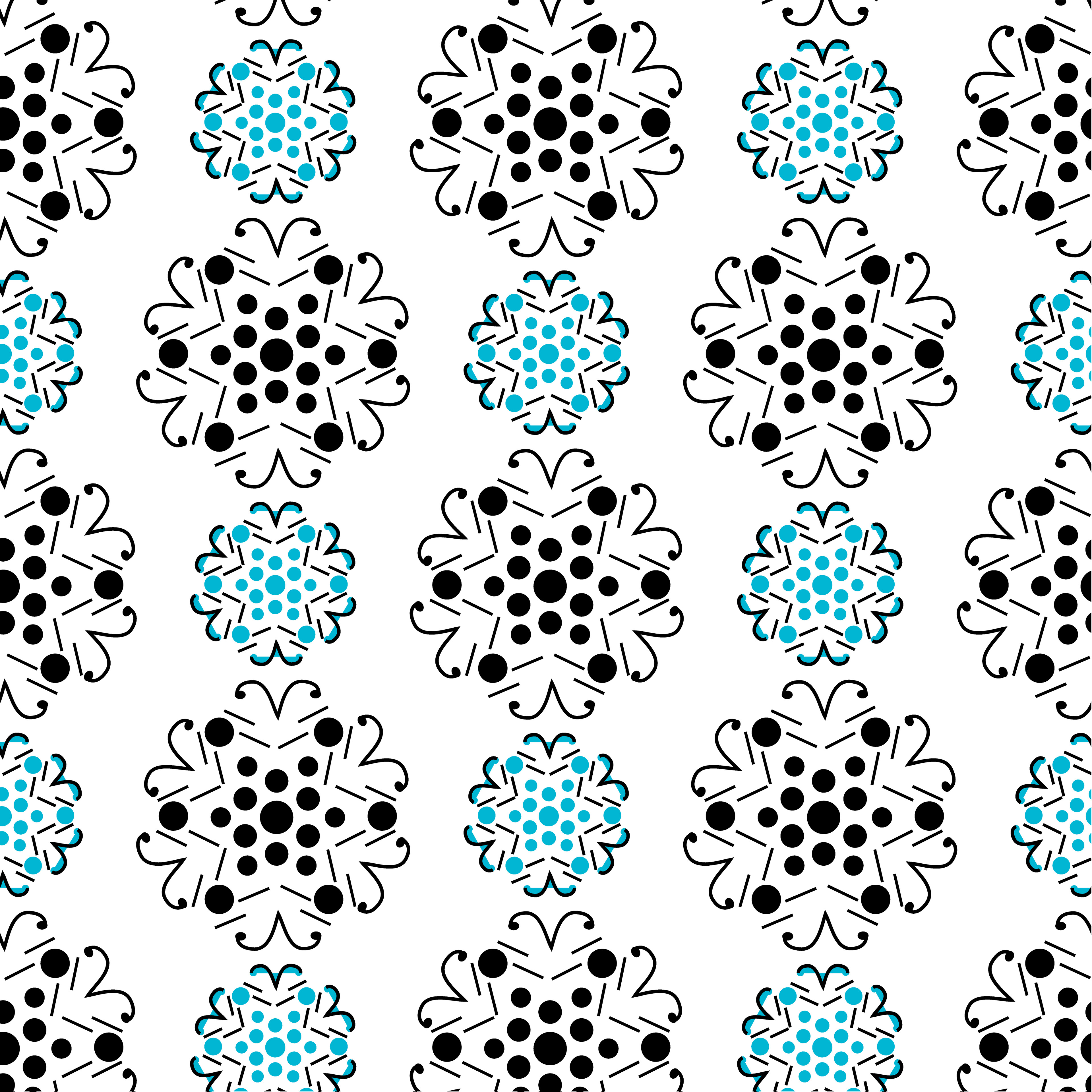 Star Signal, Digital Art, Pattern 3, 2022