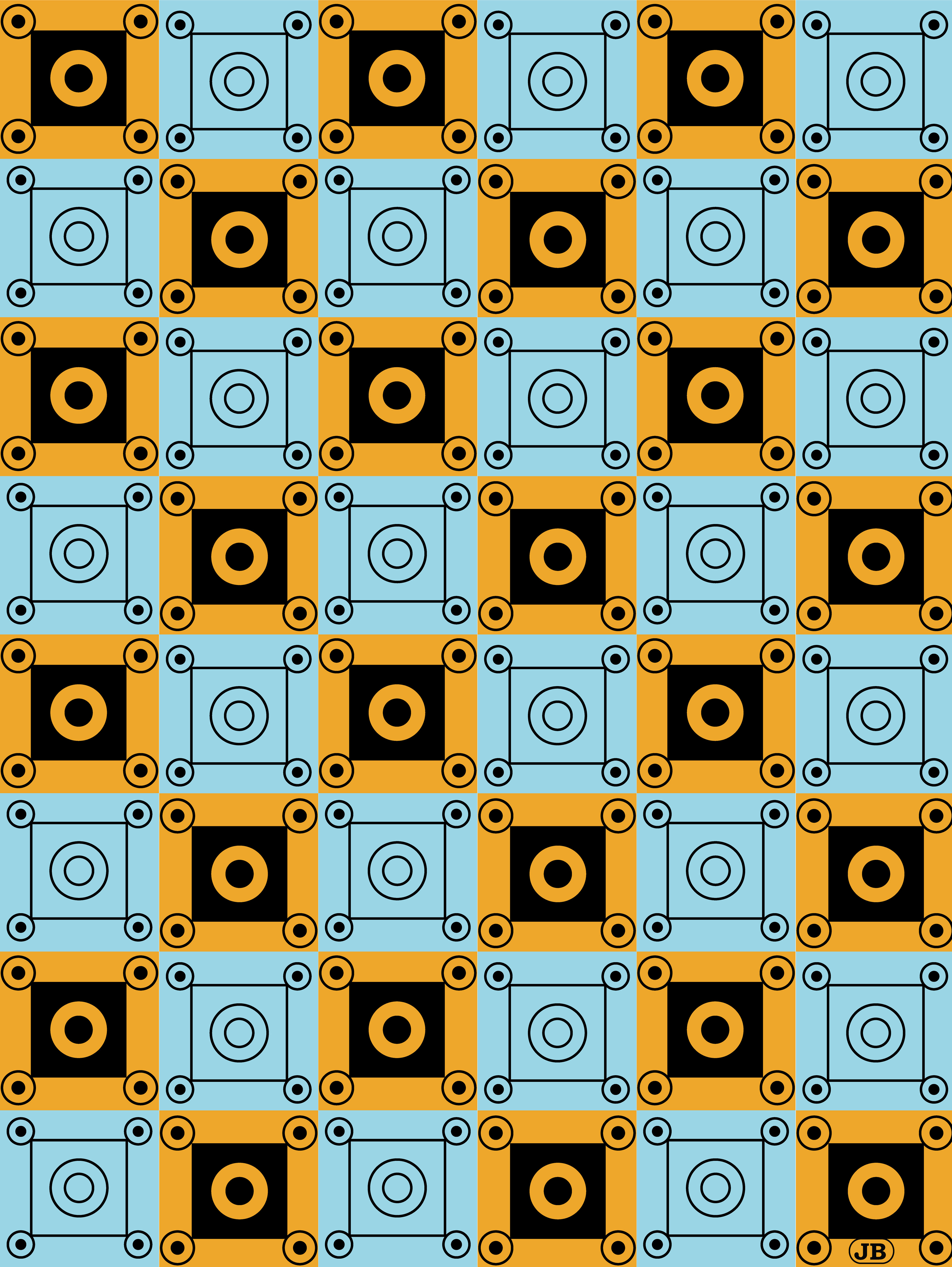 Domestic Partner Pattern 5 - Digital Art, 2024
