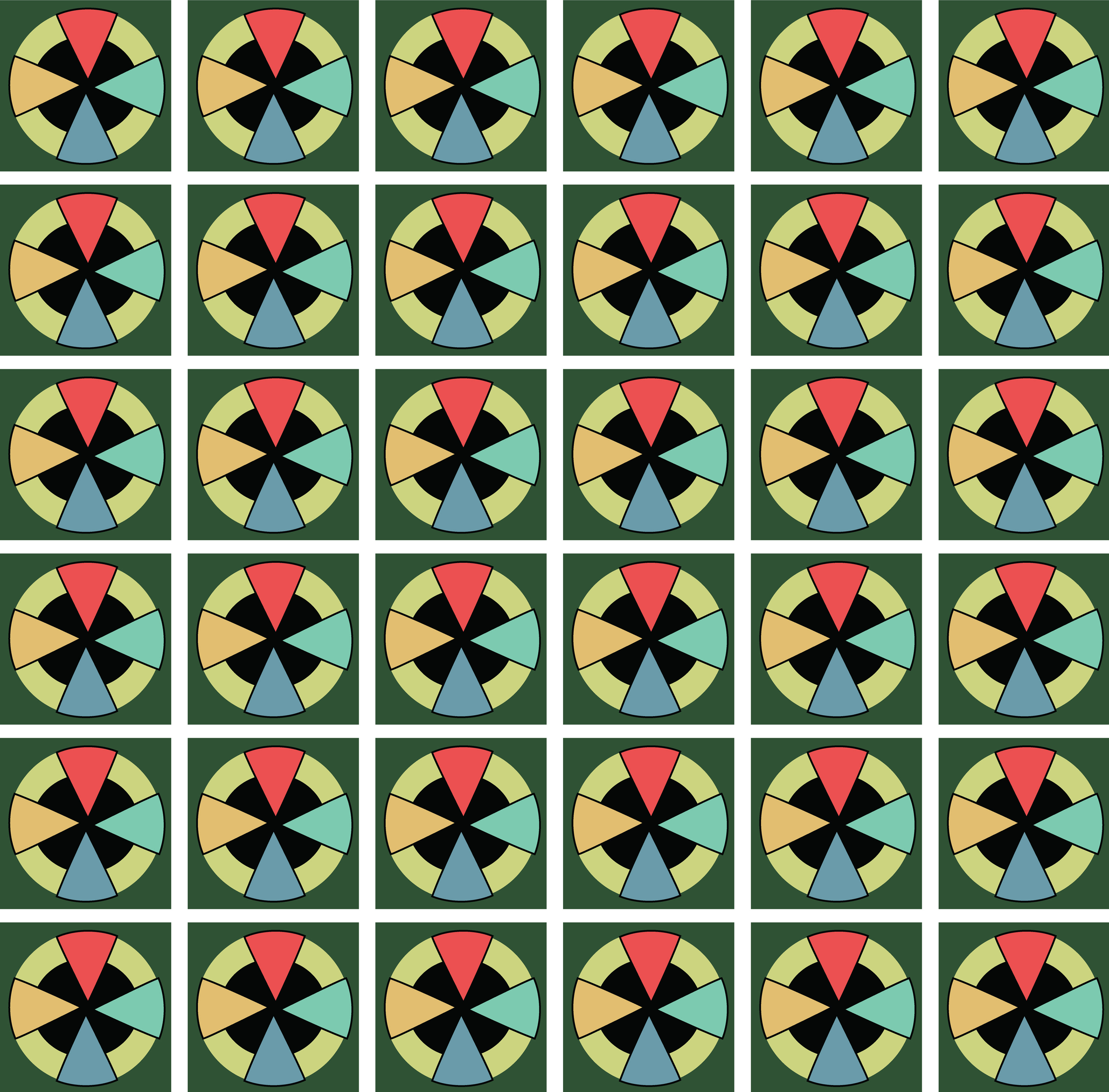 Garbage Disposal, Digital Art, Pattern 5, 2026