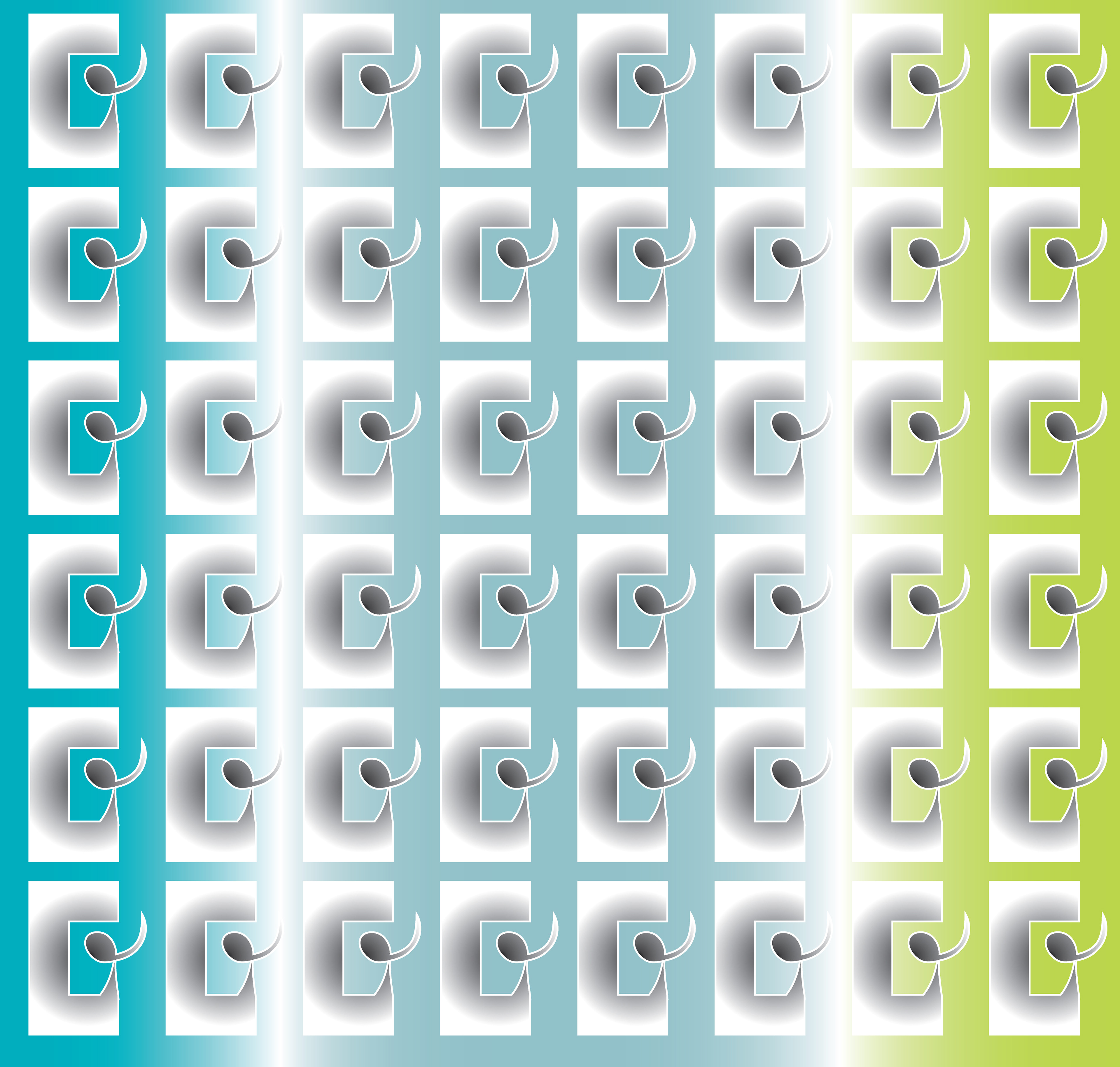 Door Latch, Digital Art, Pattern 3, 2025