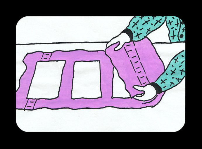 Linoleum Block Printing for Beginners, slide # 35, 1993