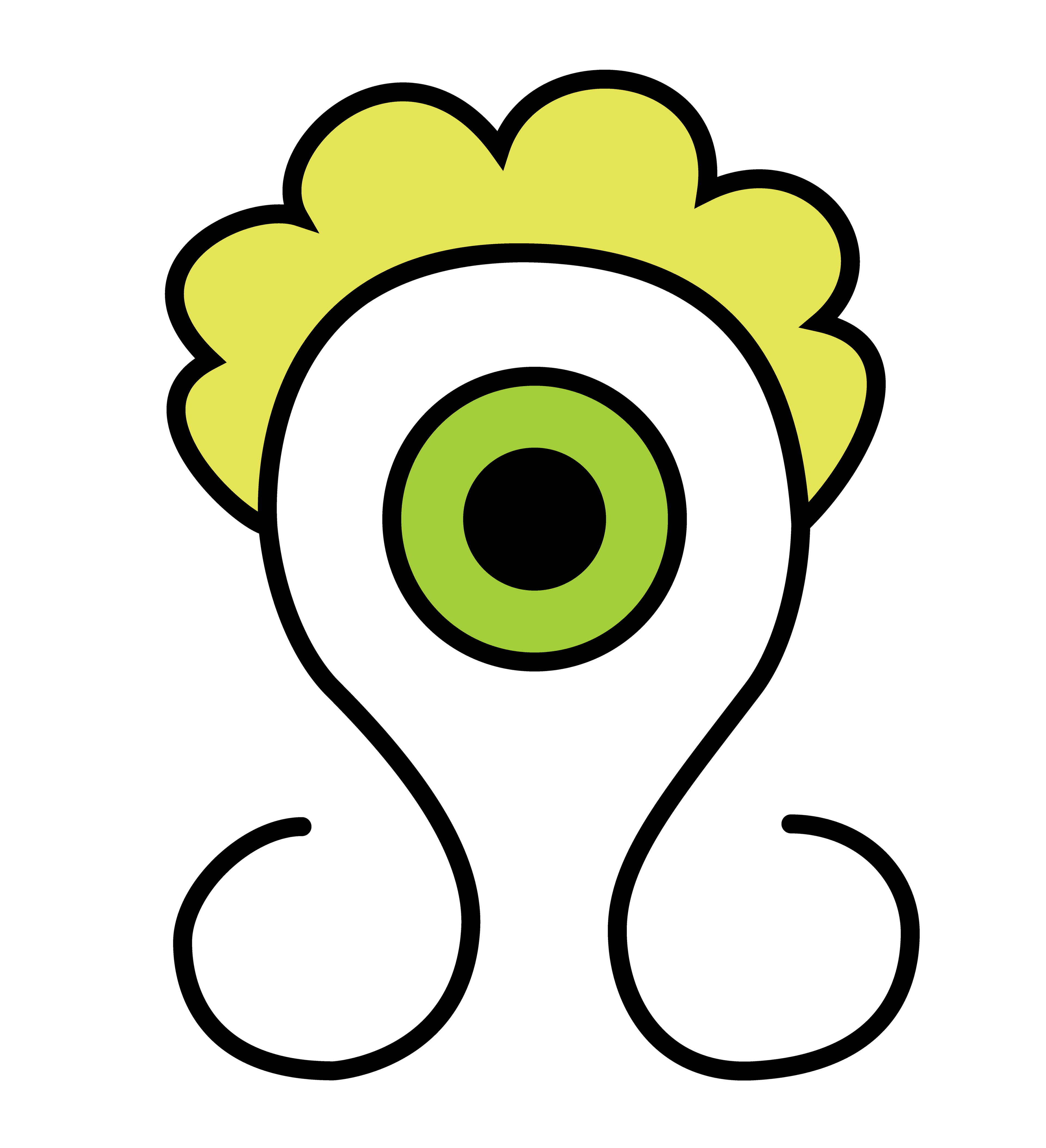 Monocle Eye, Vector Drawing 6, 2025