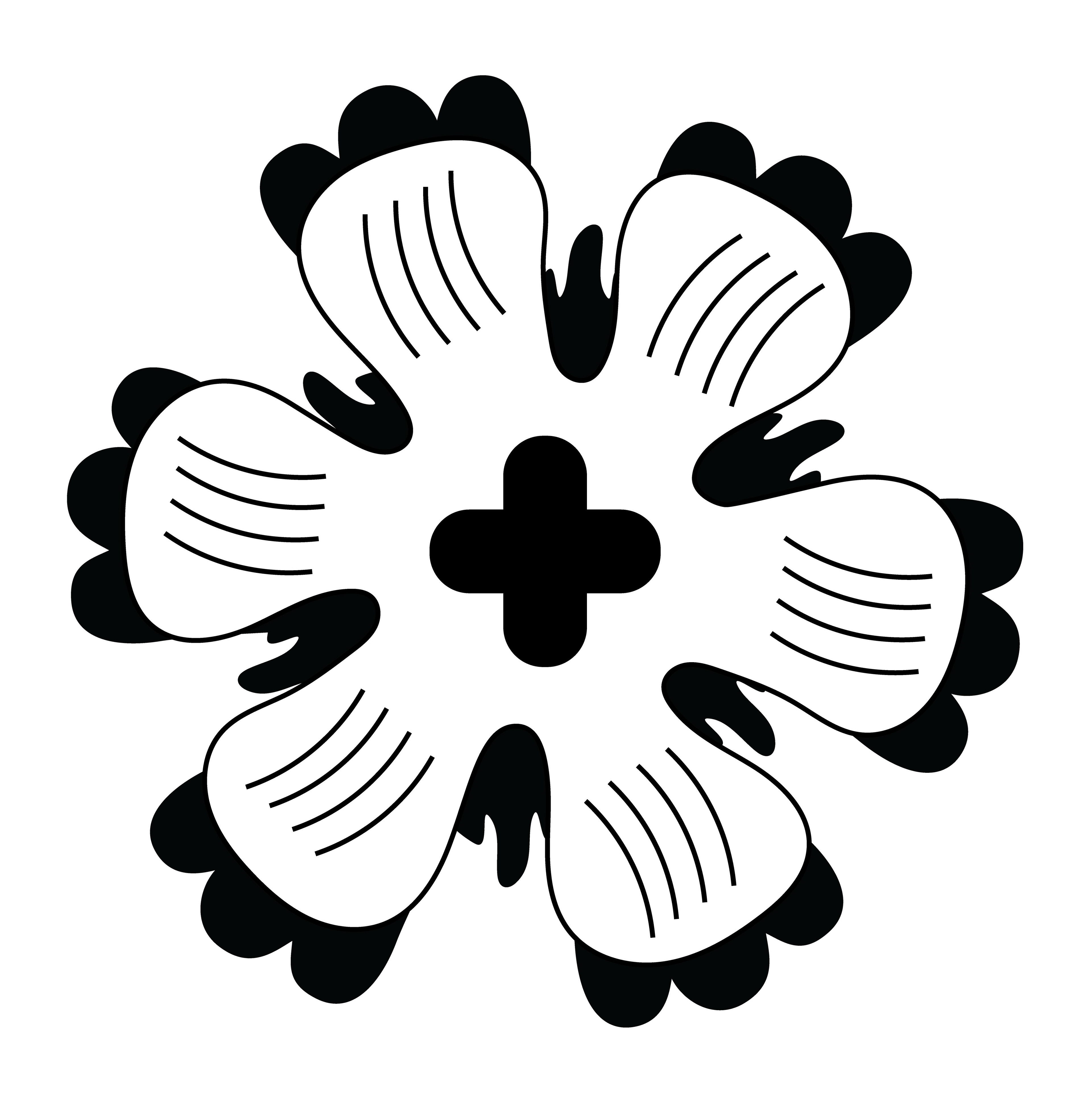 Flower Wings, Vector Drawing 1, 2025