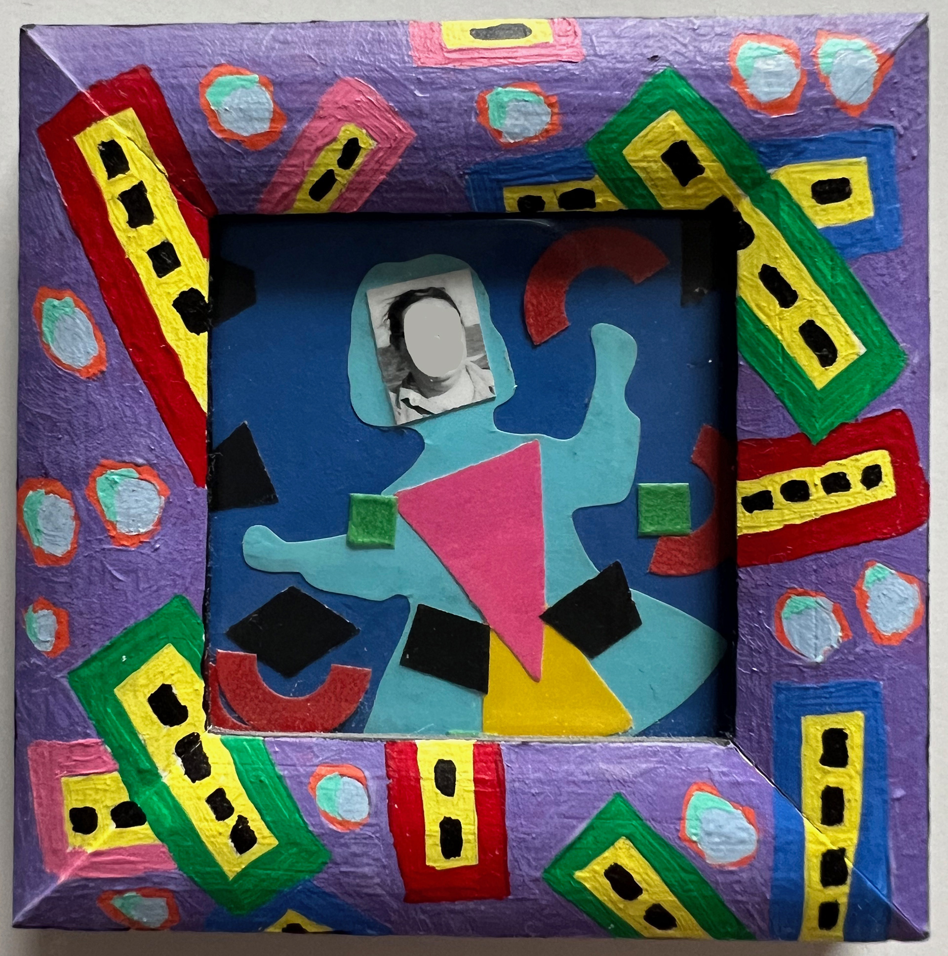 Salem NJ Mini Version 2, Mixed Media, 1988