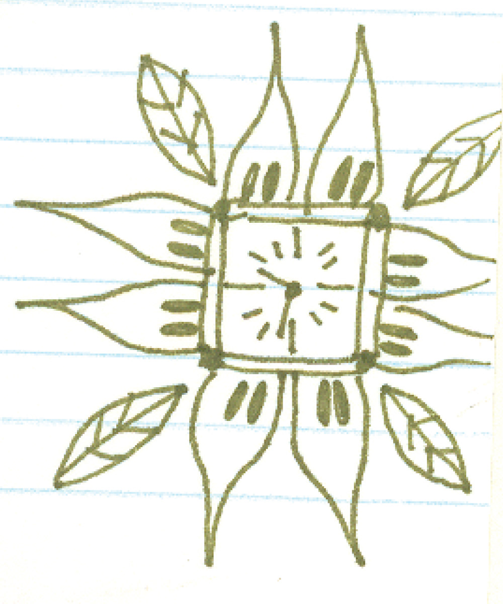 1998-b2, Pen and Ink on Looseleaf Paper, 1998