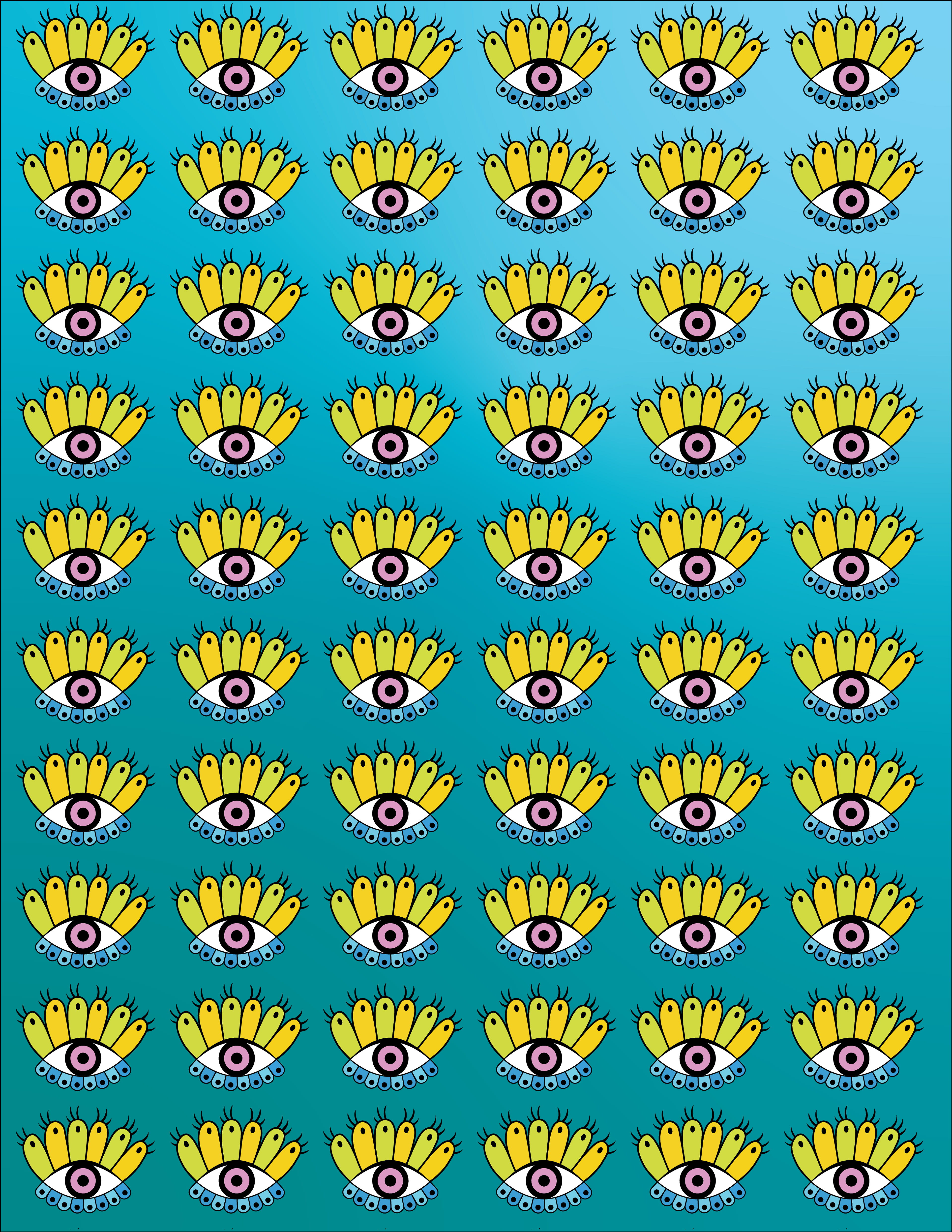 Flower Eye Series, 2004-30-20-a8-e, Digital Art, 2025