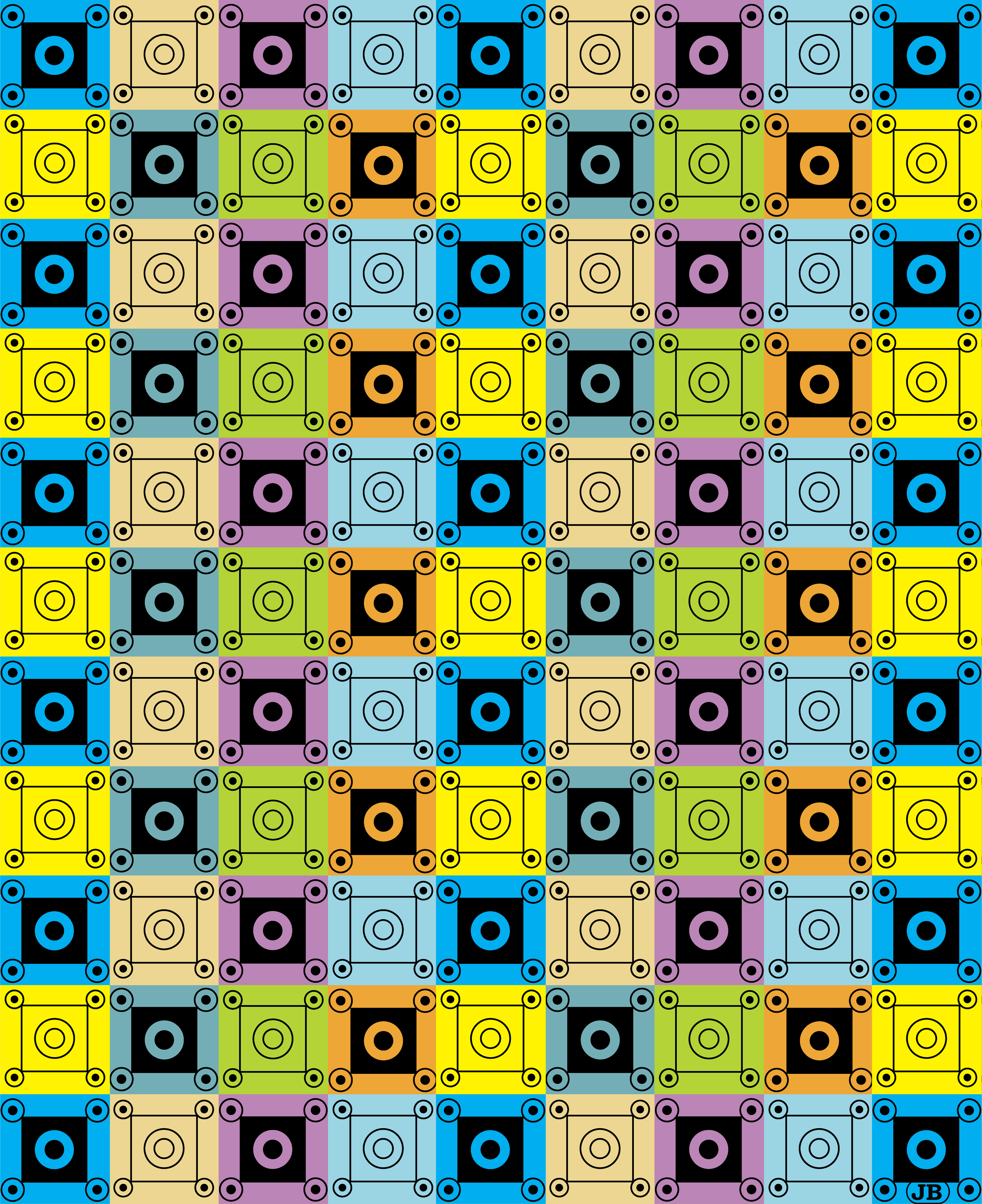 Domestic Partner Pattern 6 - Digital Art, 2024