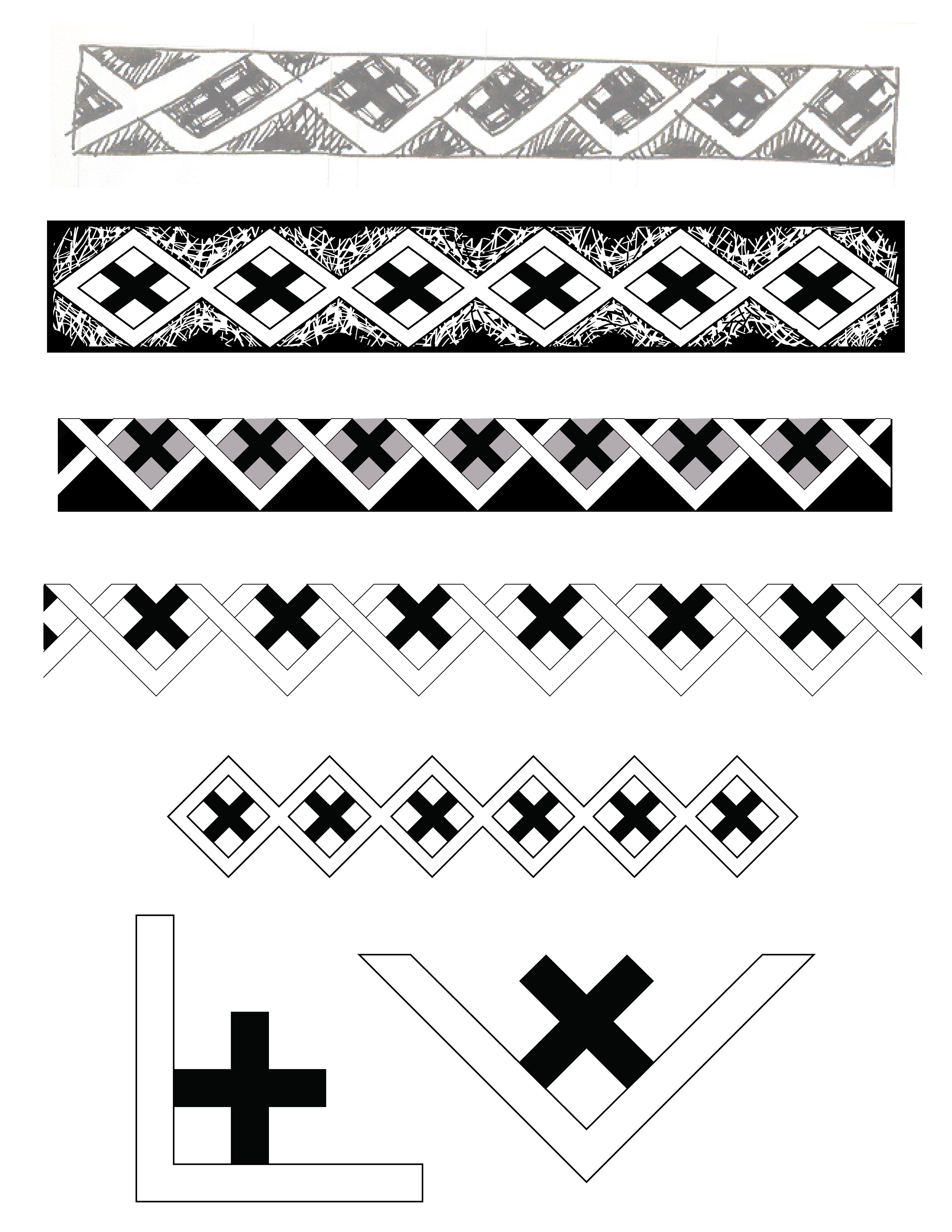 Cross Wire Connections, 1997 Drawing with drafts on Adobe Illustrator Artboard, 2025