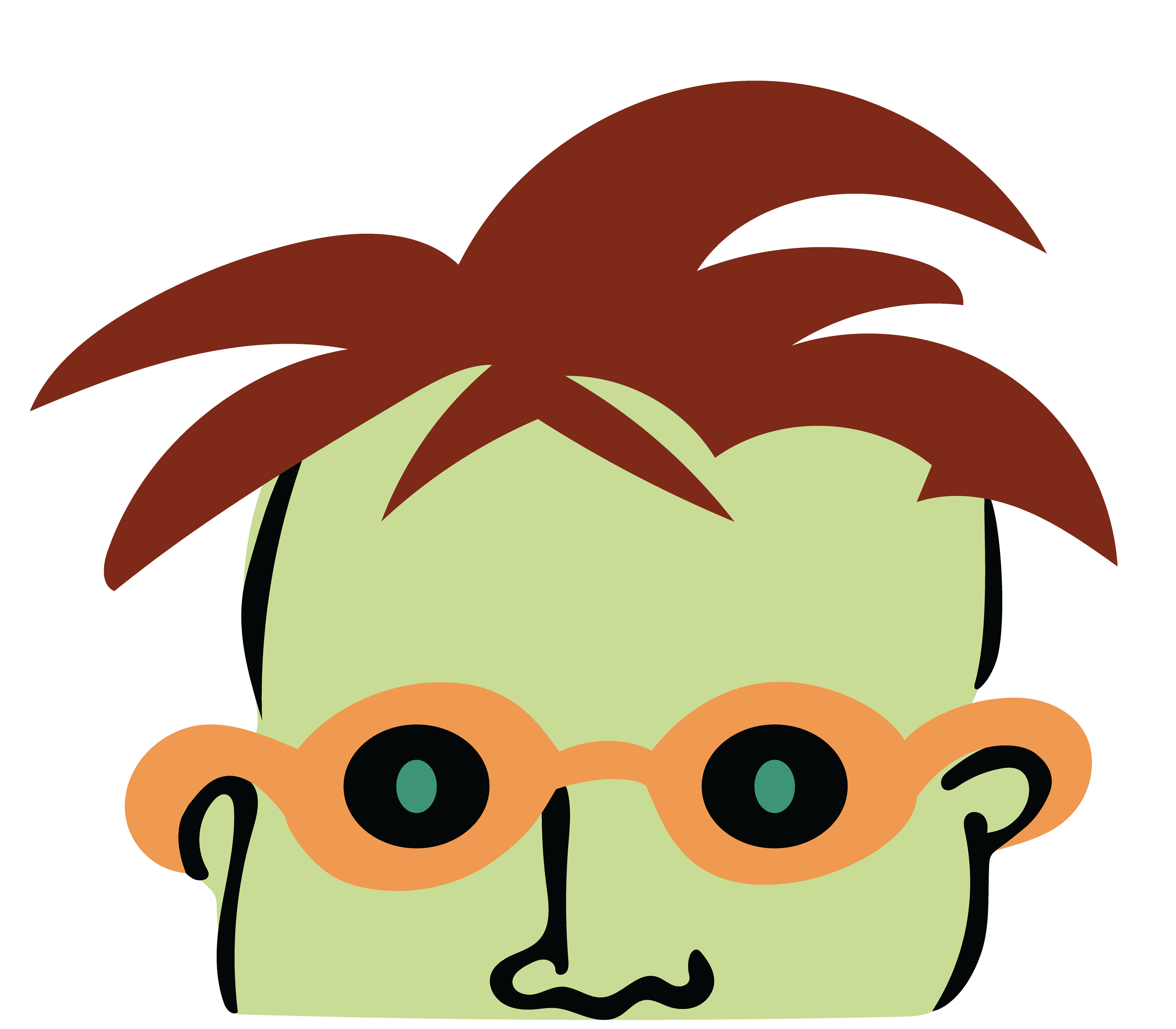 Four Eyes, Digital Art, Artwork Face 9, 2025