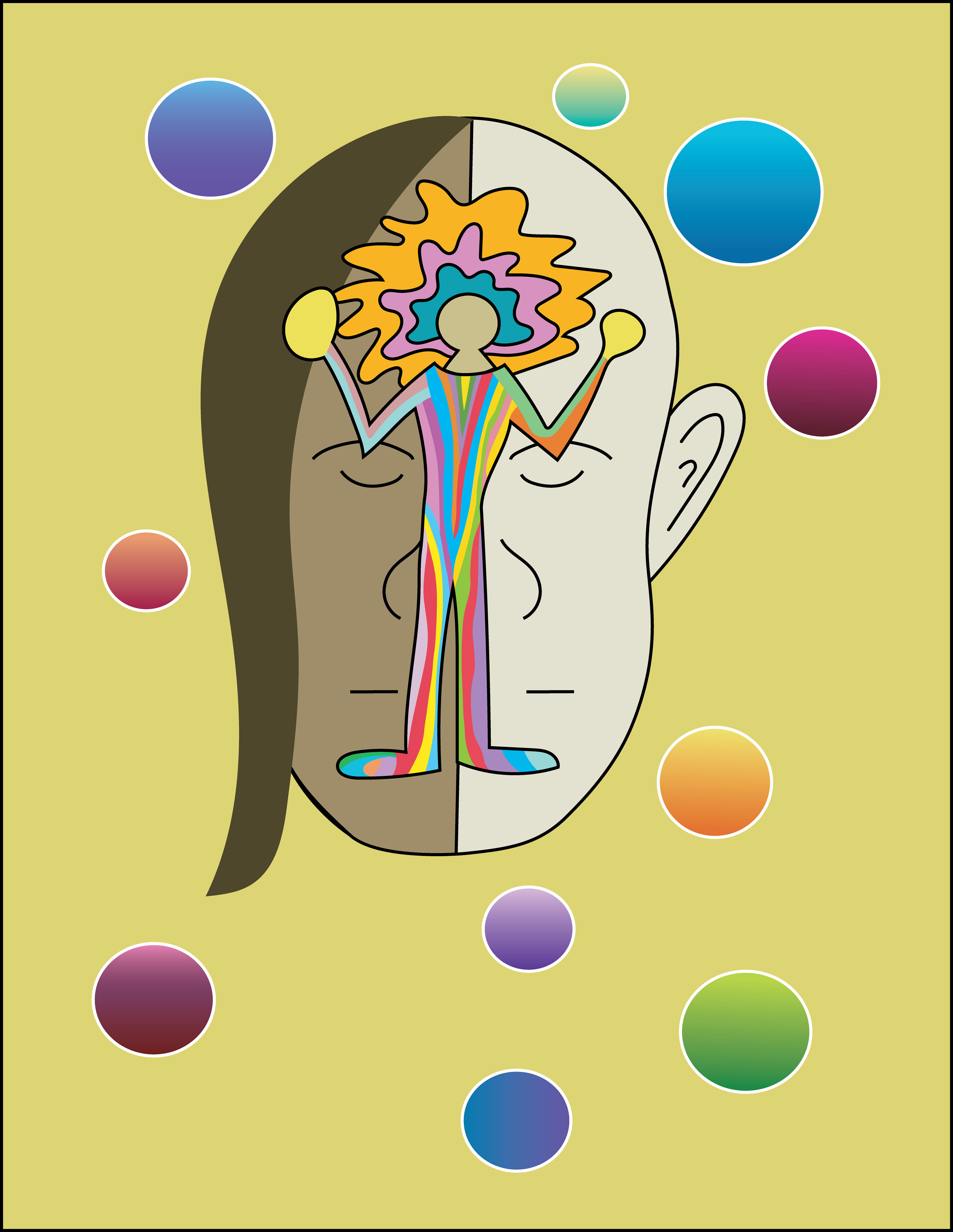 Idea Bubbles, Digital Art, Version 6, 2026