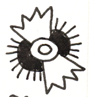 Firecracker, Pen and Ink on Paper, 1991