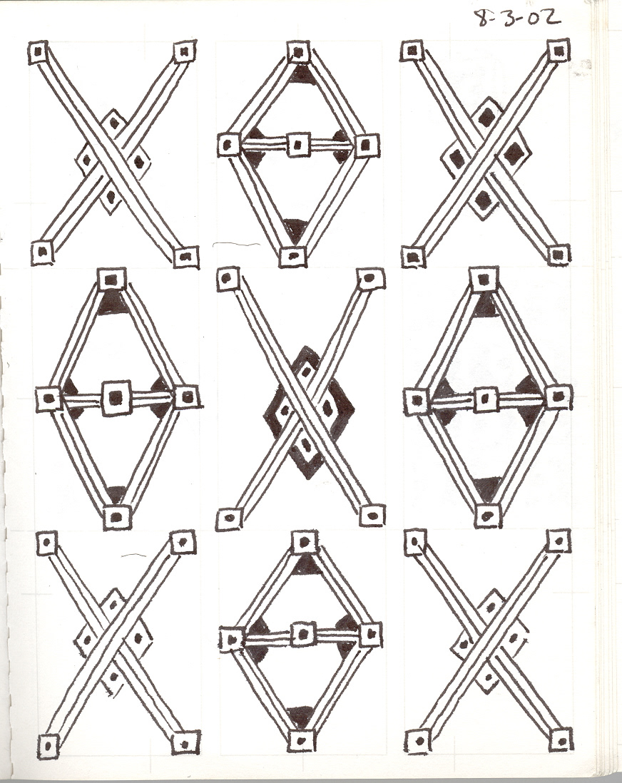 2002-08-03-a - Pen and Ink on Paper