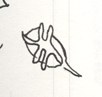 1991-03-29-JB-c7, Pen and Ink on Paper, 1991