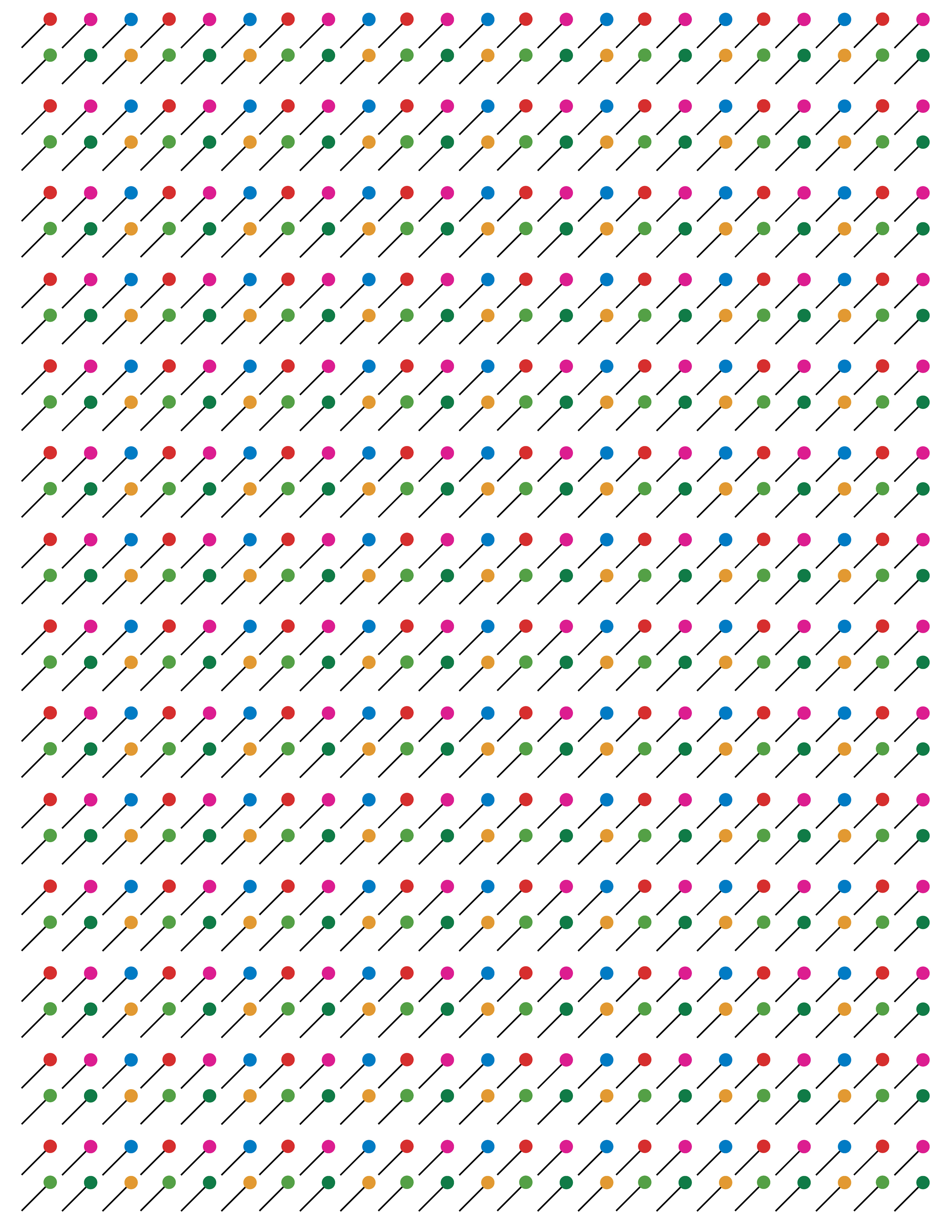 Second Hands, Digital Art, Pattern 4, 2023