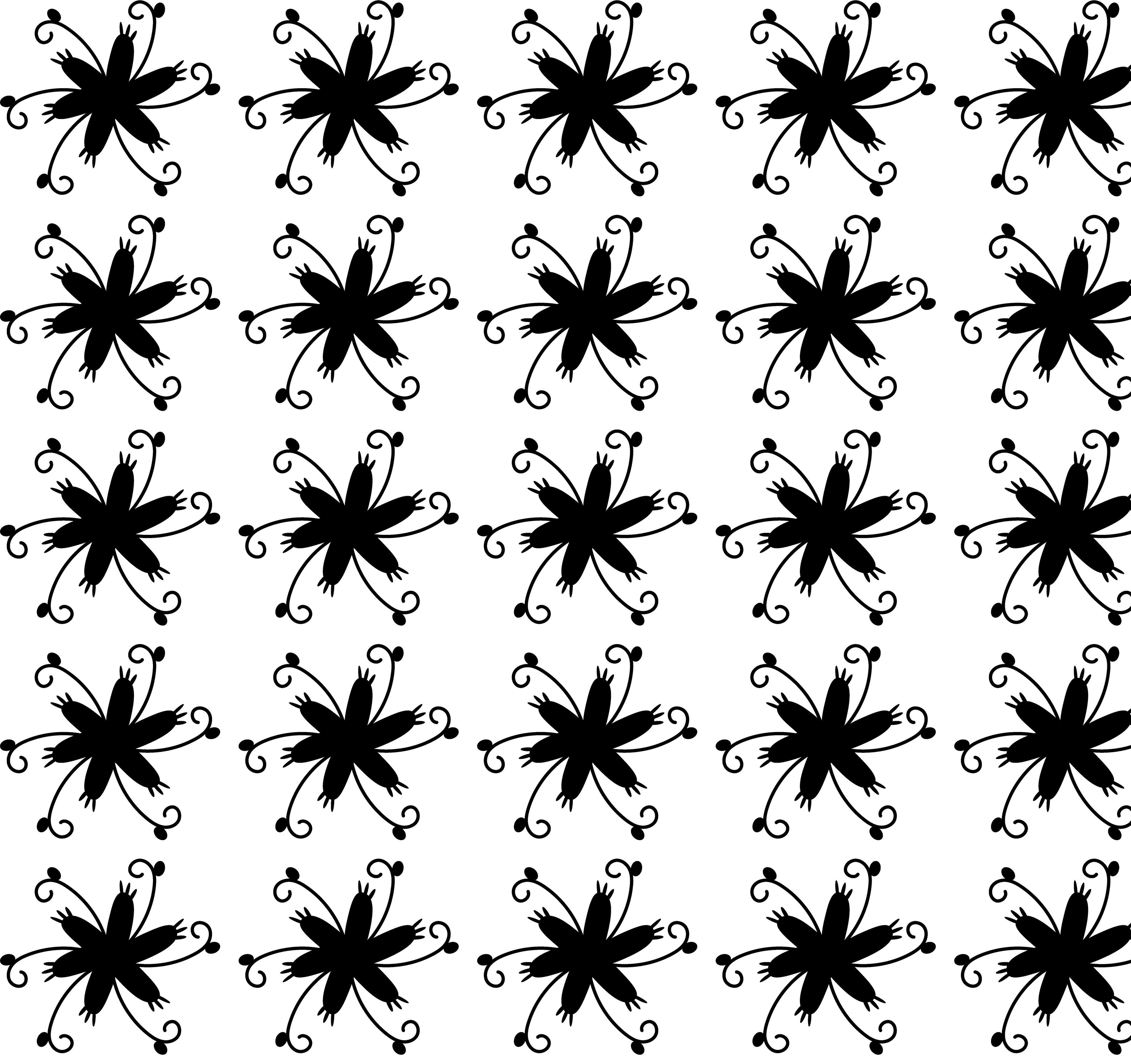 Alstromeria, Digital Art, Pattern 2, 2021