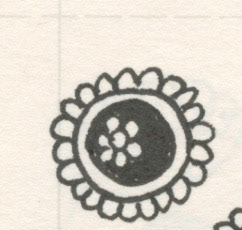 Fortune Teller Flower, Pen and Ink on Paper, 2004