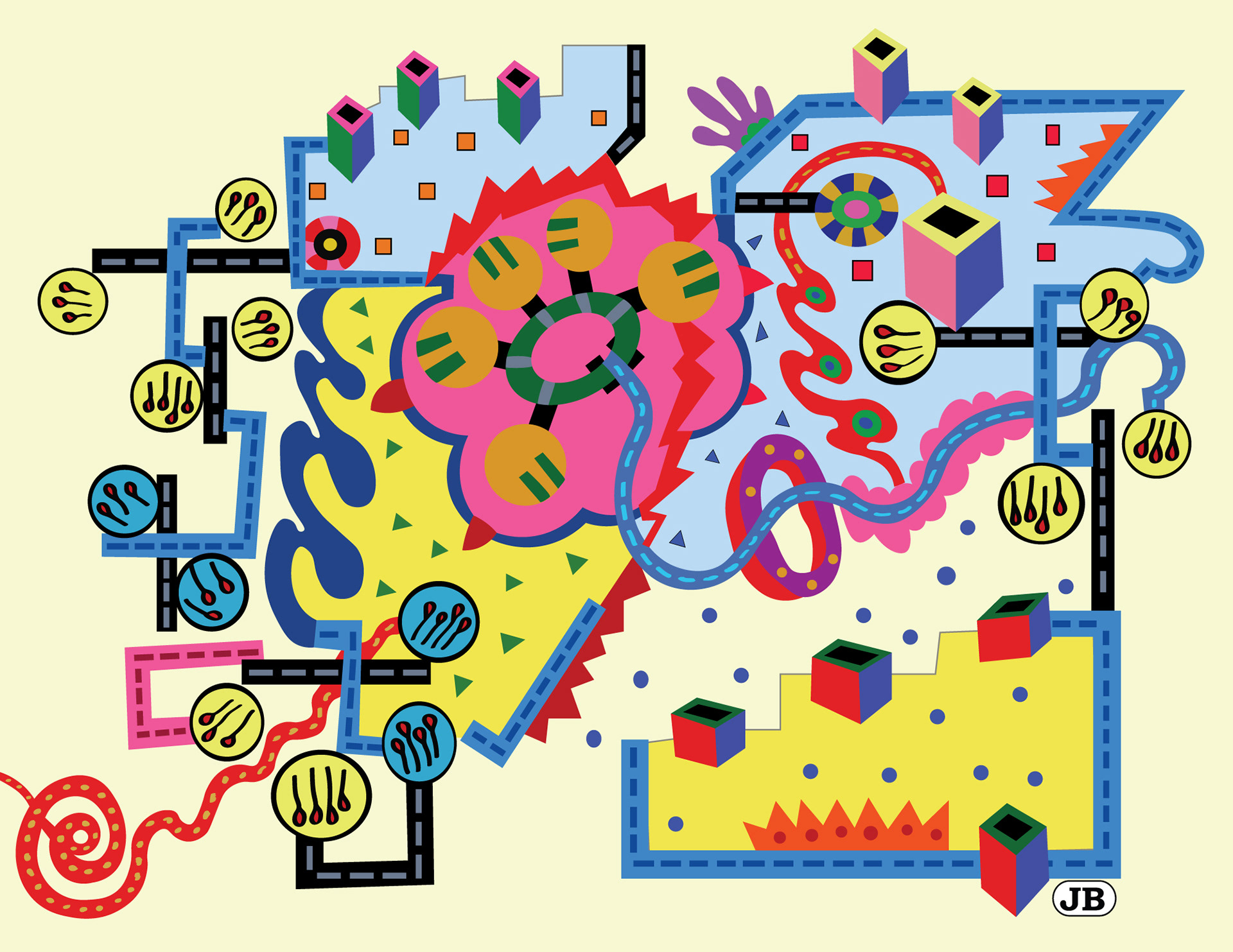 Science Lab, Digital Art, 2019