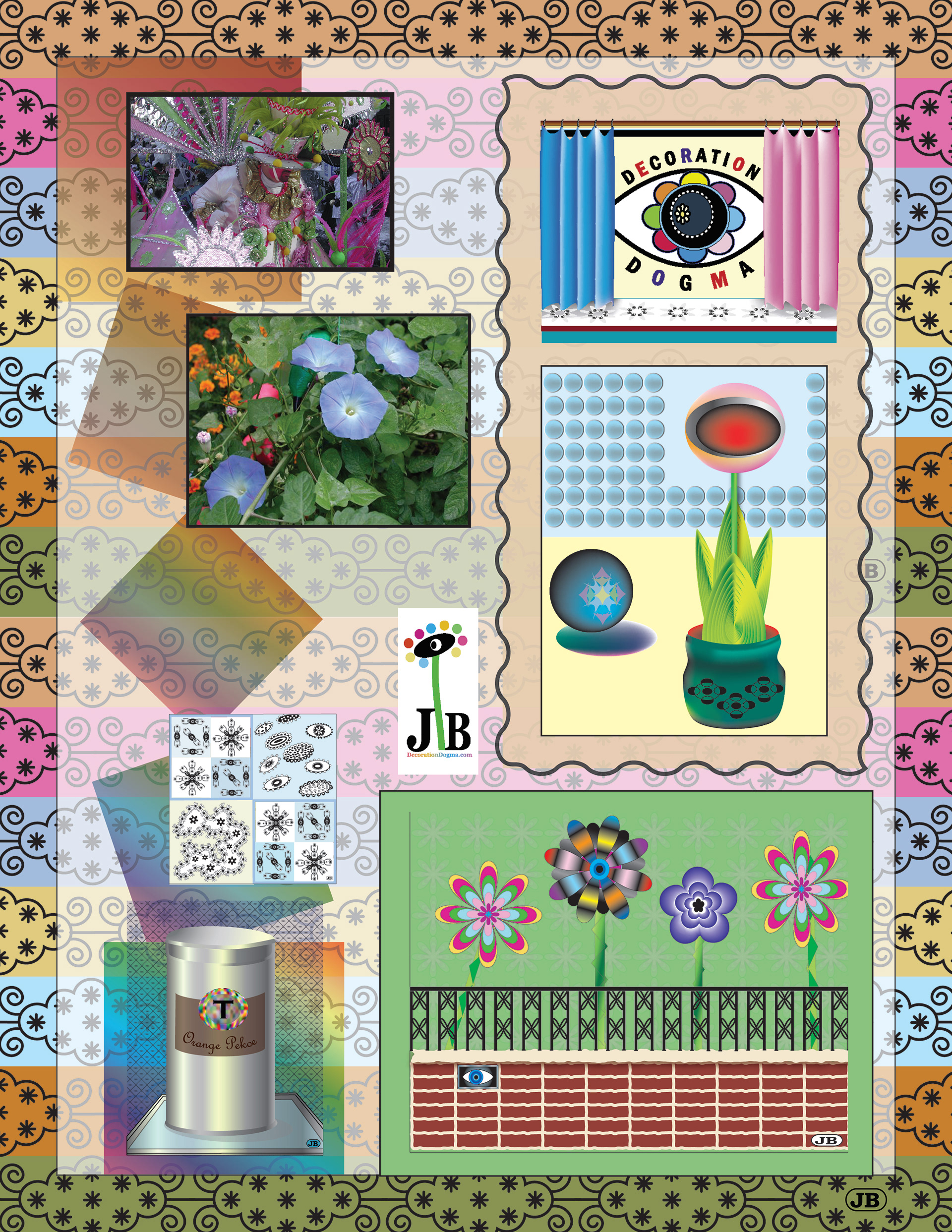 Poster for Decoration Dogma, Digital Art, 2006