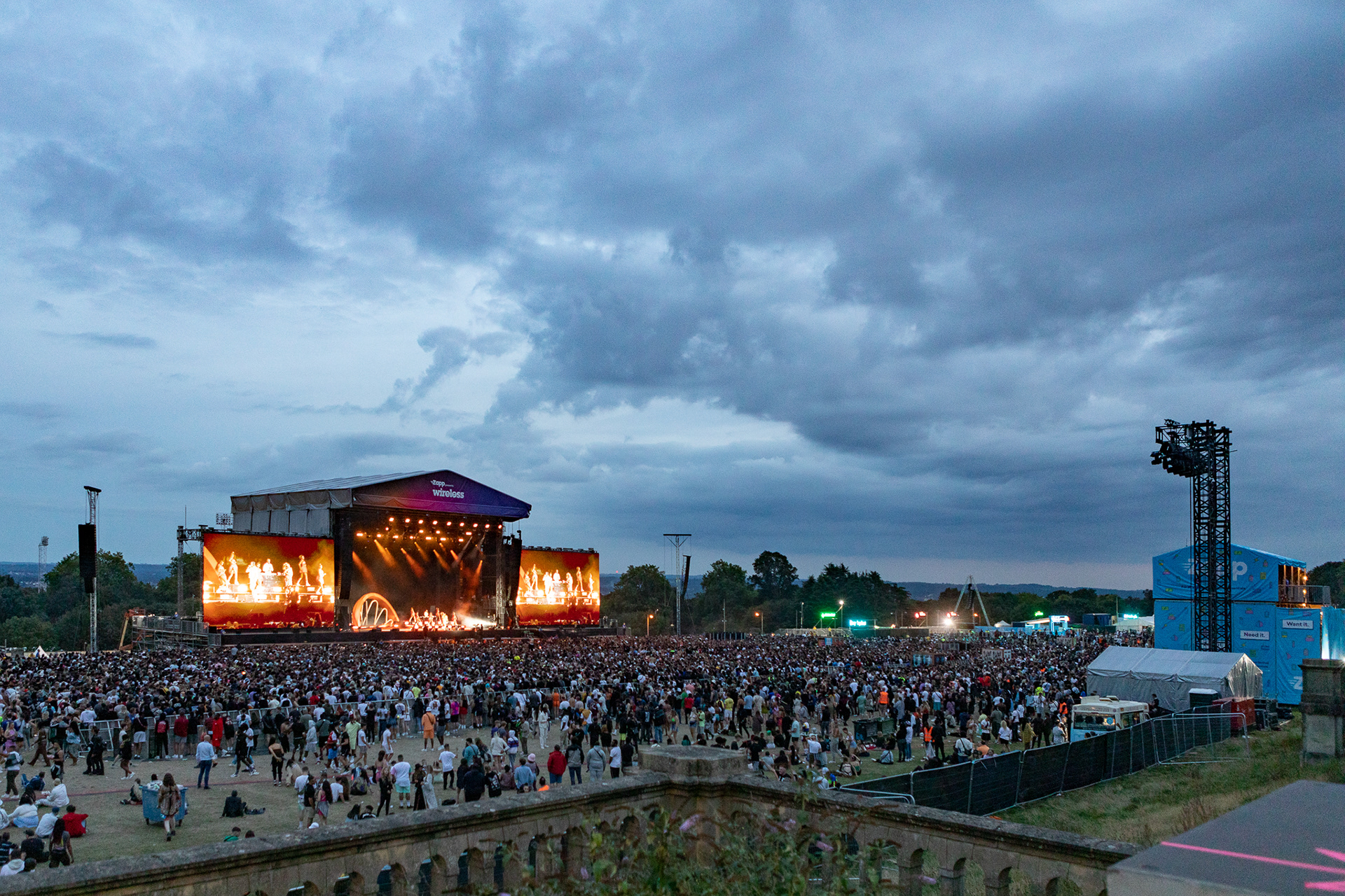 PA & RF Tech, Main Stage @ Wireless Festival 2021