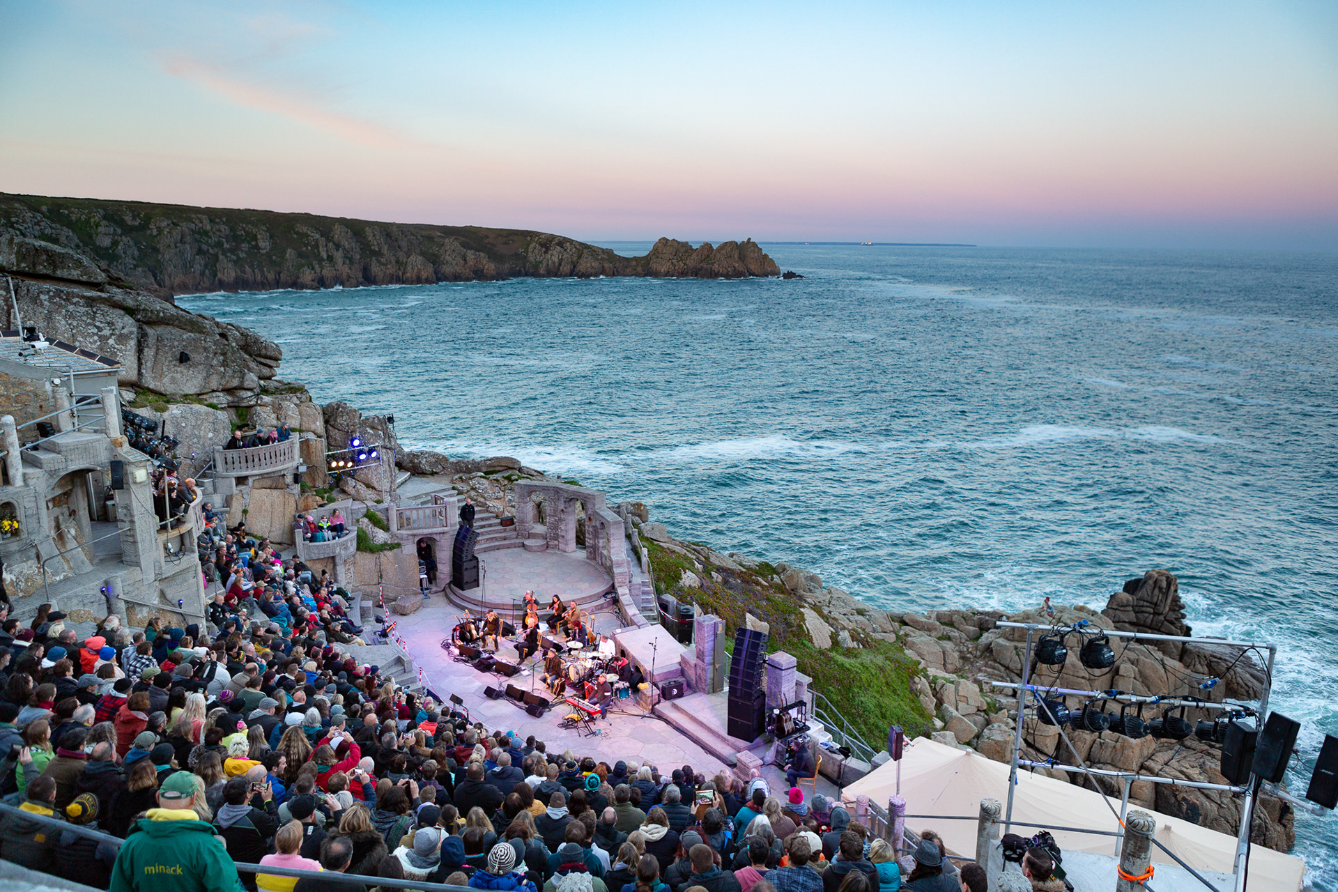 System Engineer, Seth Lakeman & The Levellers @ The Minack Theatre 2019