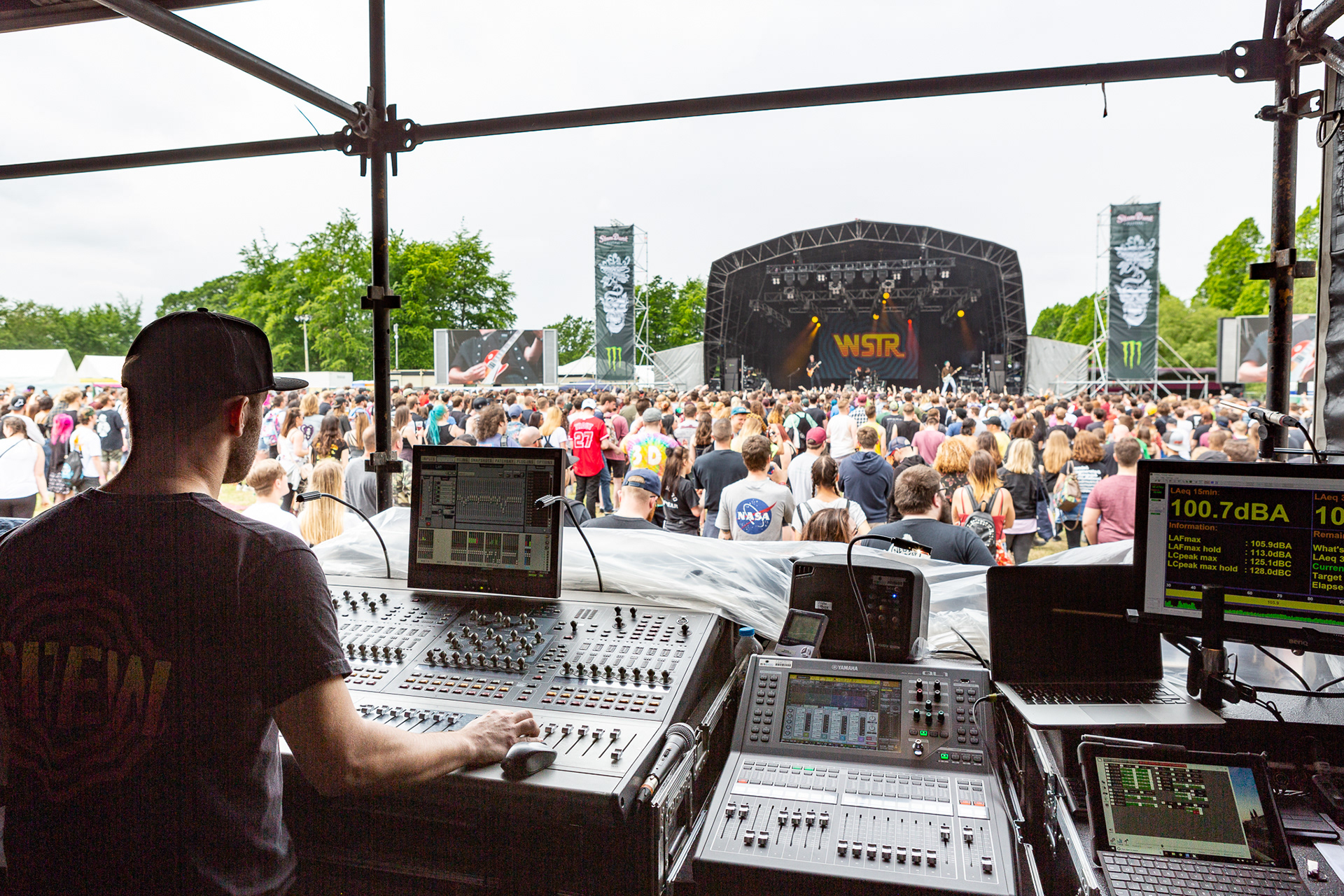 System Engineer & FOH Tech, Main Stage @ Slamdunk Festival