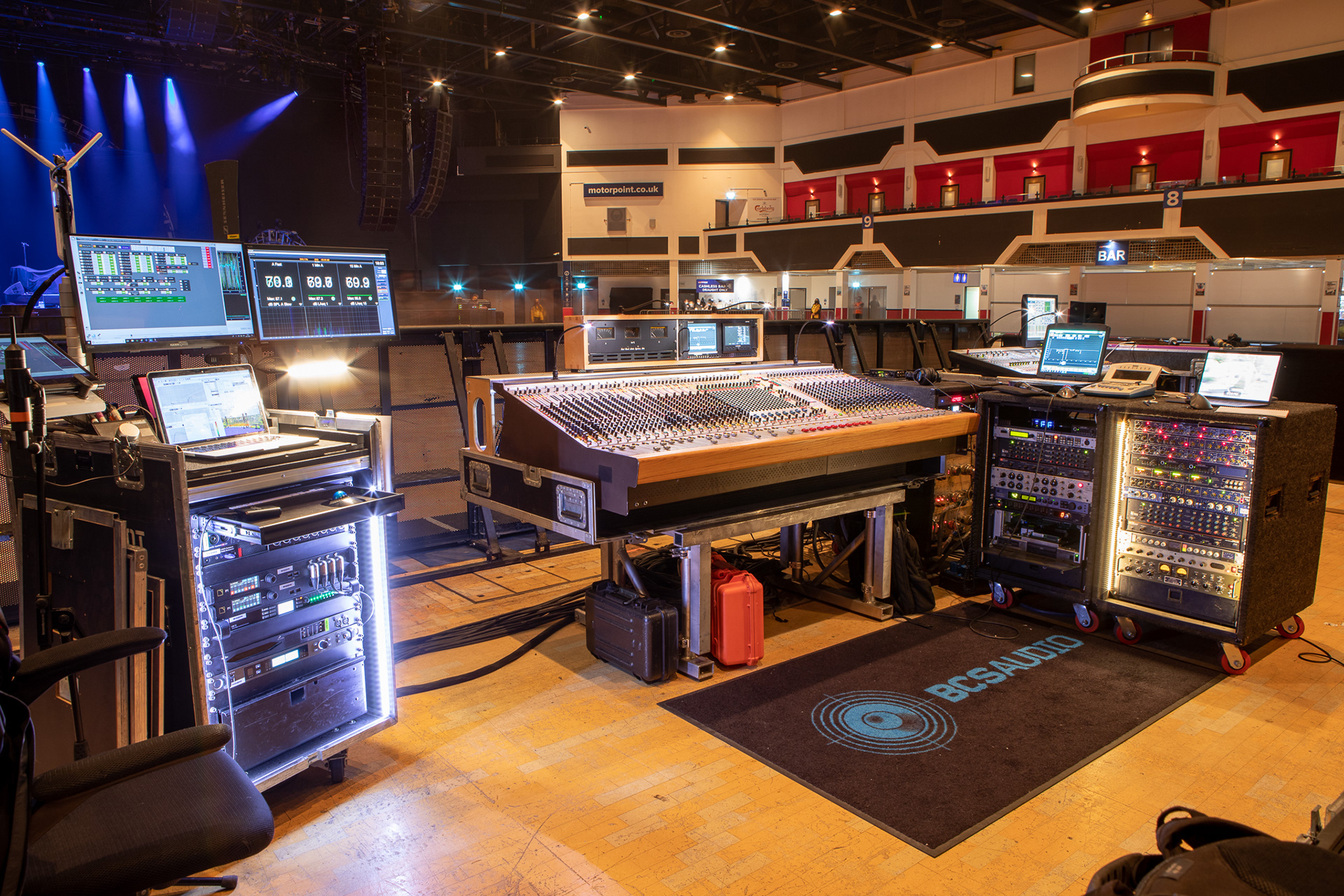 Crew Chief & System Engineer, The Offspring EU Arenas 2021 (Cardiff, Wales pictured)