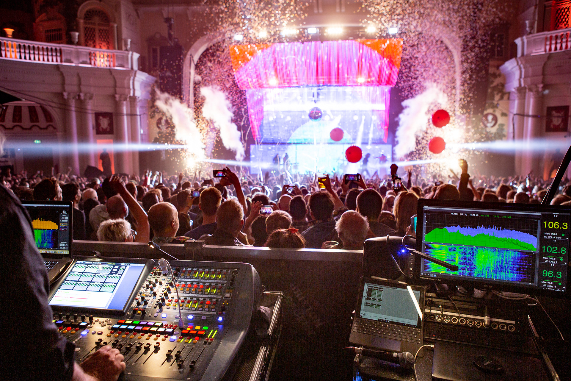 System Engineer, The Flaming Lips @ Brixton Academy 2019