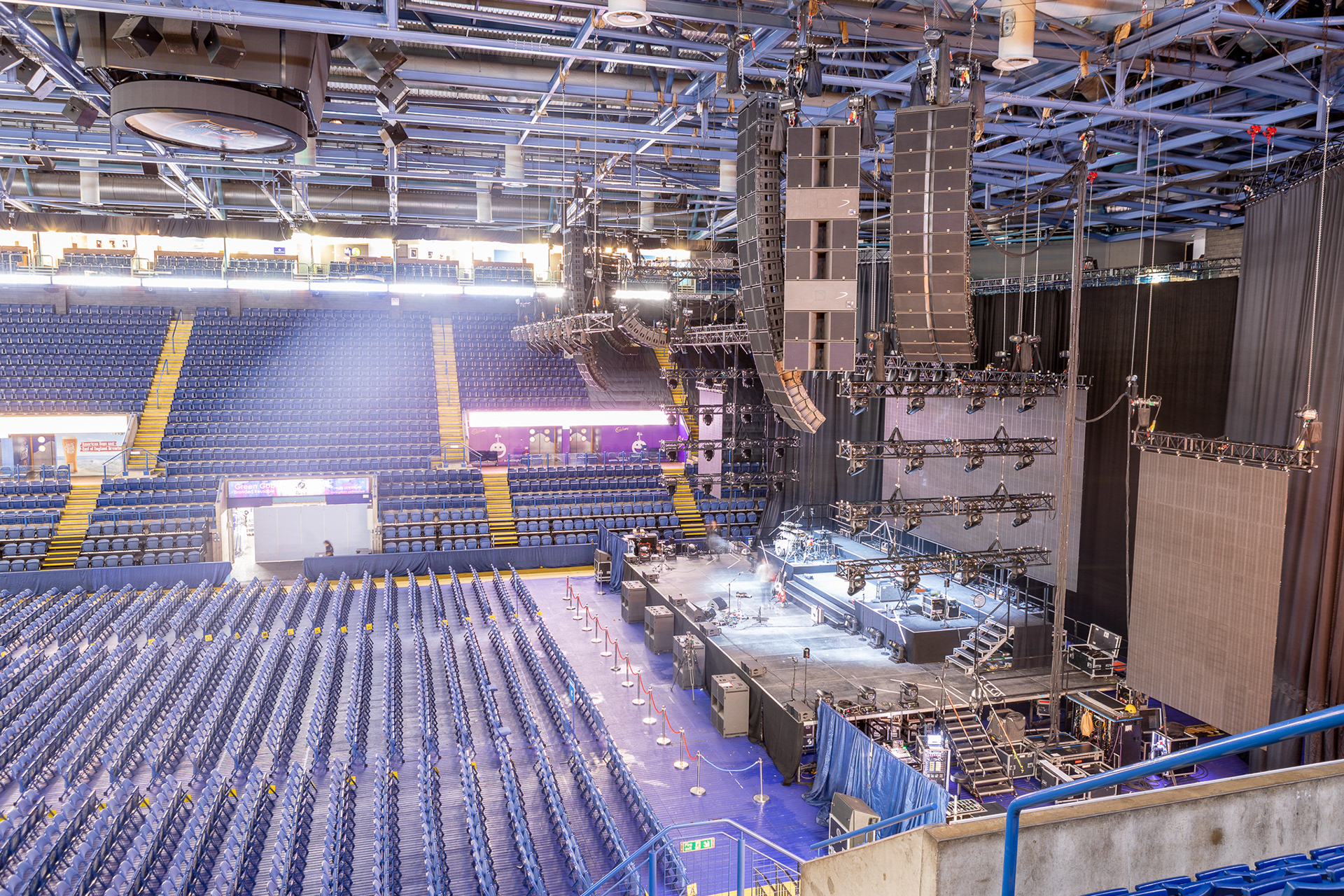 Crew Chief & System Engineer, Rick Astley UK Arenas 2021 (Nottingham, England pictured)
