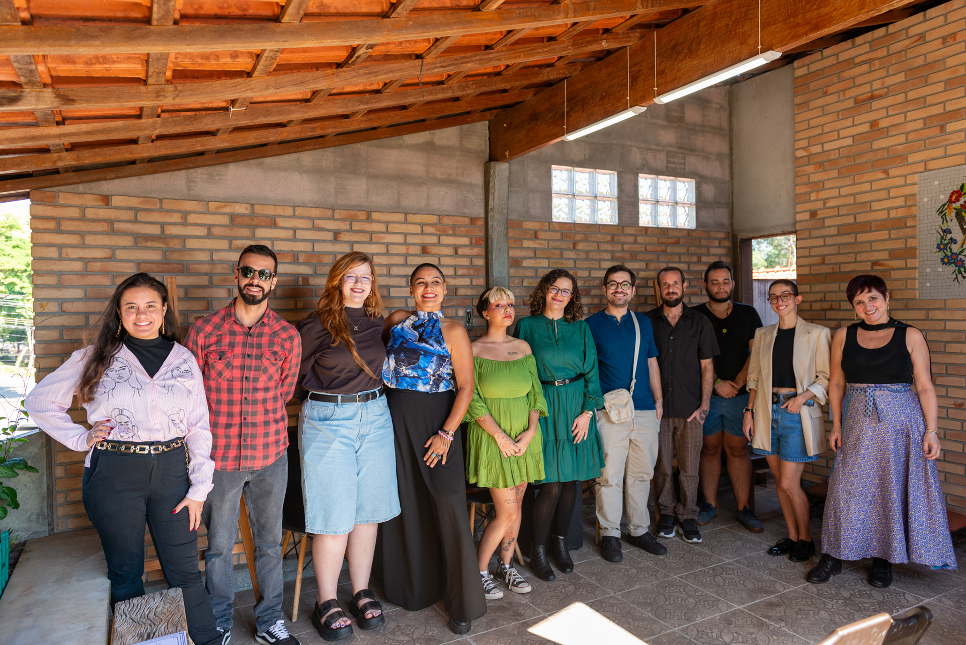 Registro dos artistas participantes da Exposição "Mova-se: Movimentos da Vida", na Galeria Zanini | 2024