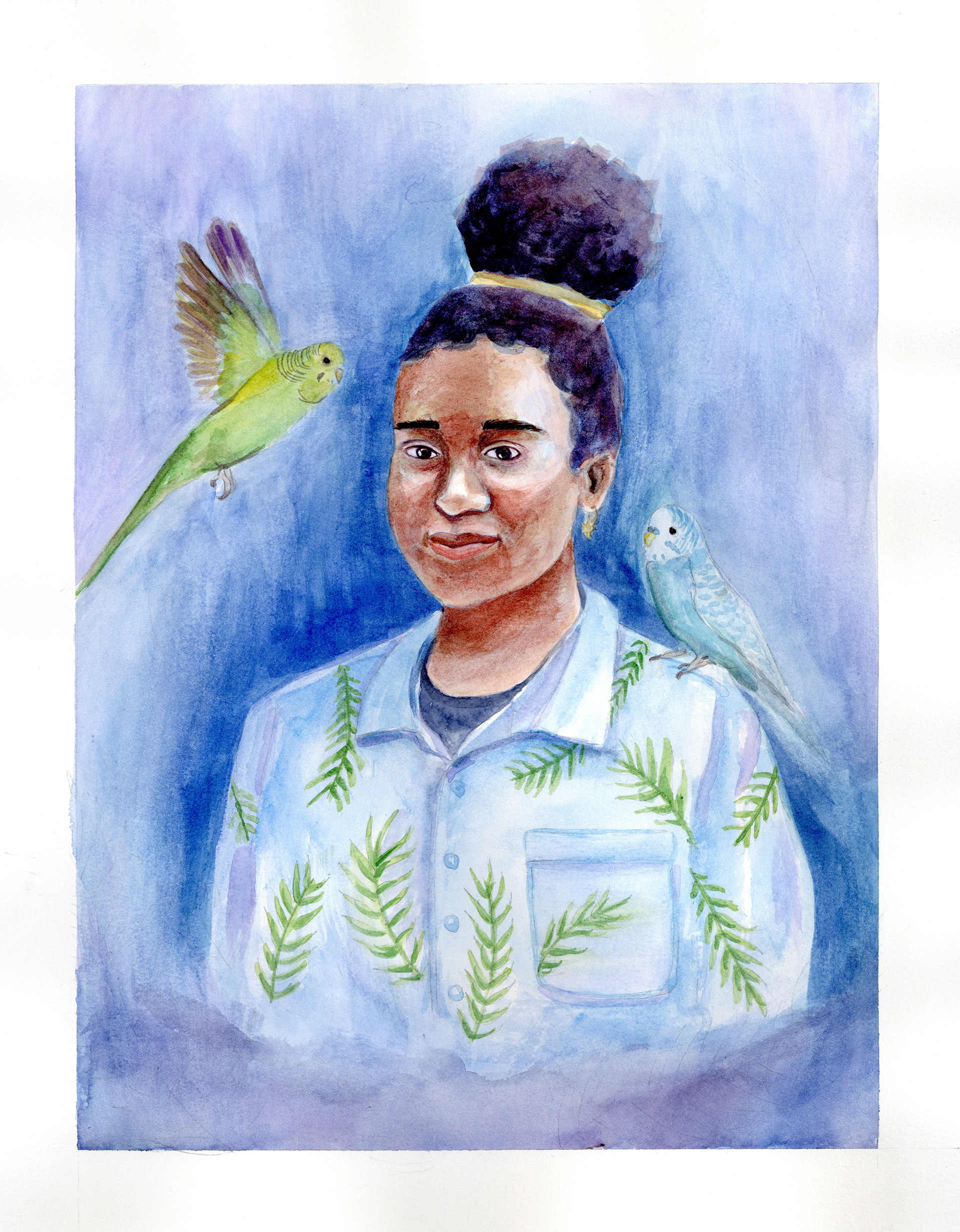 Watercolour Portrait