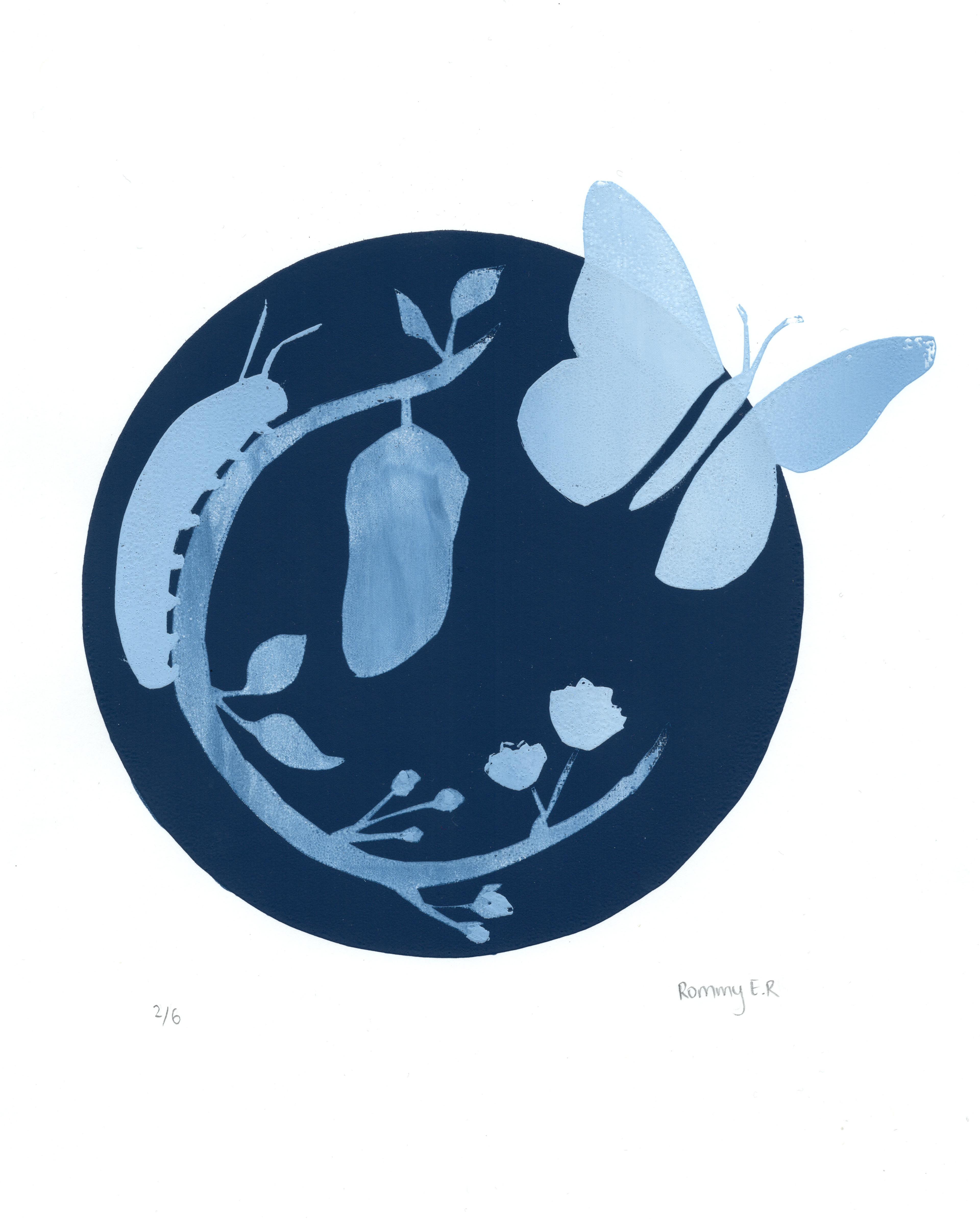 "Metamorphosis", Silkscreen Print