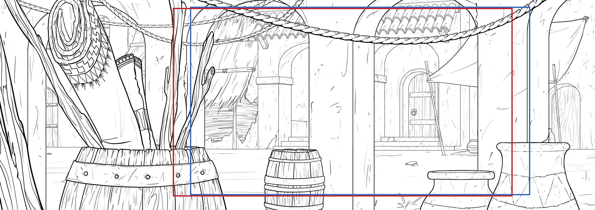 rough from "Les Mystérieuses Cités d'Or" (2023)