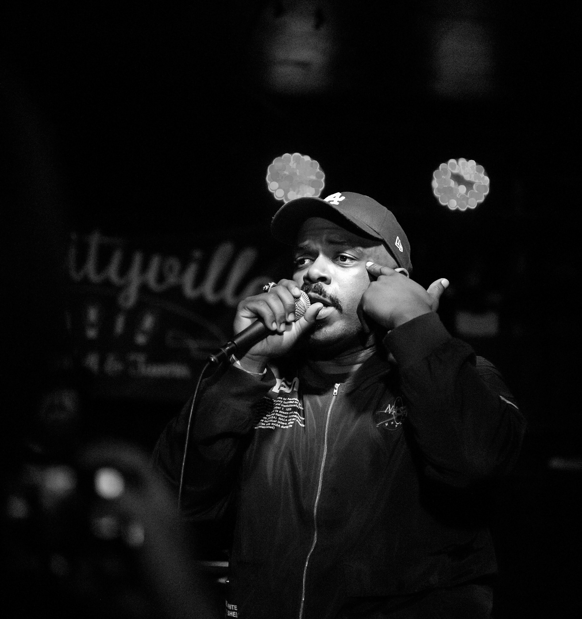 "Skye gave me the sexiest black and white photos I've ever had taken. She captured my first headlining performance and made me and my crew look cooler than we actually are which is the mark of a great photographer in my opinion. Super sweet person and professional as well." -Blaque Alex