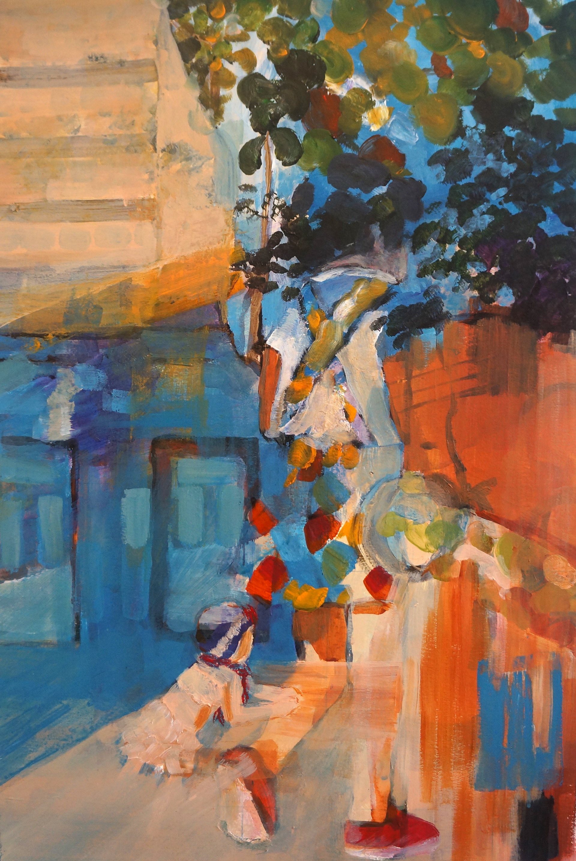 "Eu quero ir pra casa", 40 x 59,5 cm 