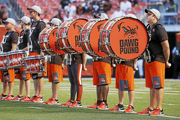 Cleveland Browns Drum Heads