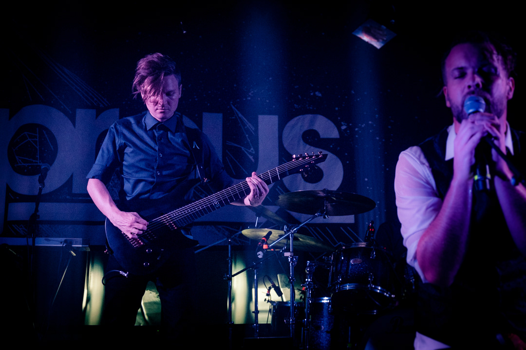 Tor Oddmund Suhrke and Einar Solberg of Leprous live at Pumpehuset in Copenhagen, Denmark.