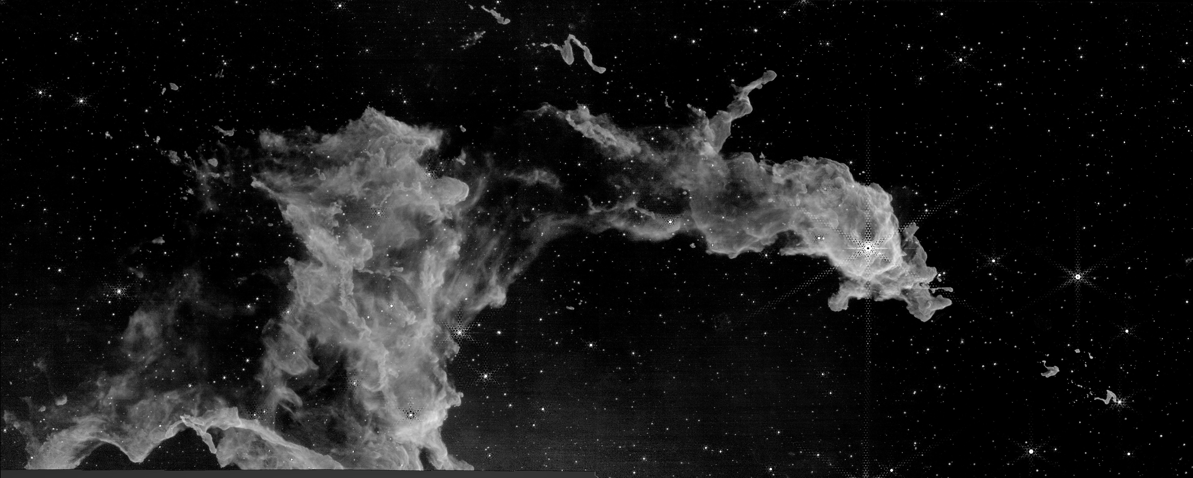 H2 Emission (F470N − k₁ × F444W)