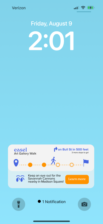 Live Activity Notification