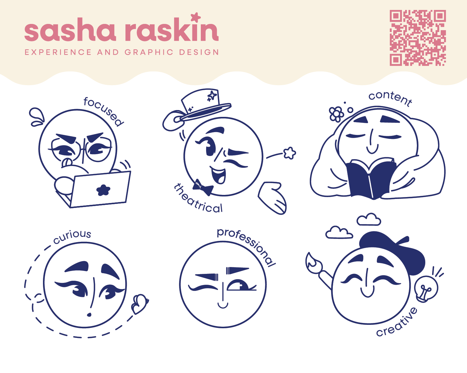 Personal Leave-Behind: "Today I'm Feeling..." Magnet