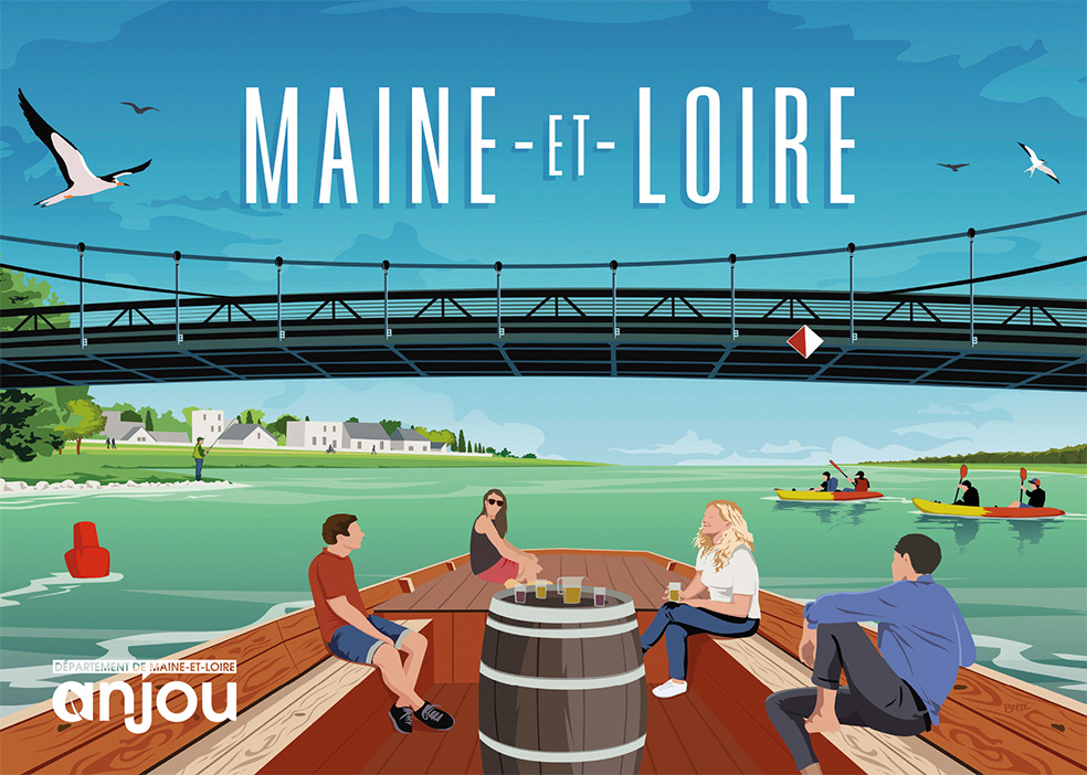 Illustration "Loire" pour le département de Maine et Loire
