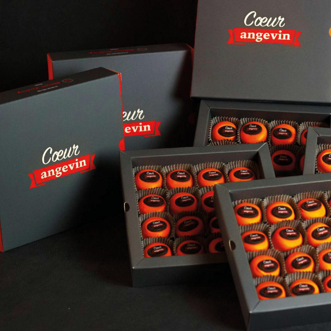 Logotype et packaging Cœur Angevin