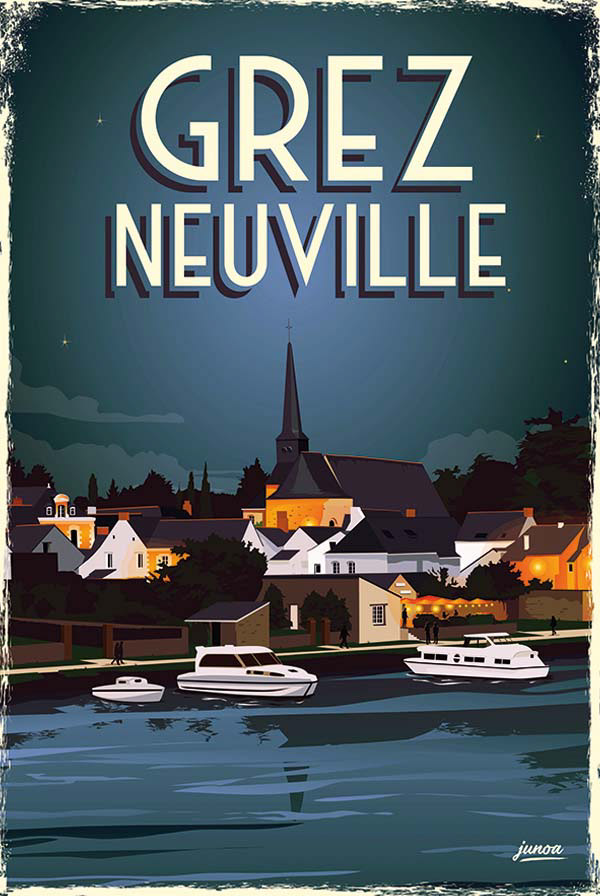 Affiche Junoa Grez Neuville