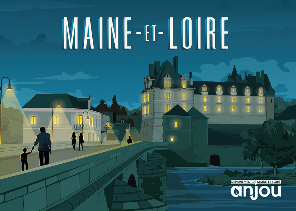 Illustration "patrimoine" pour le département de Maine et Loire