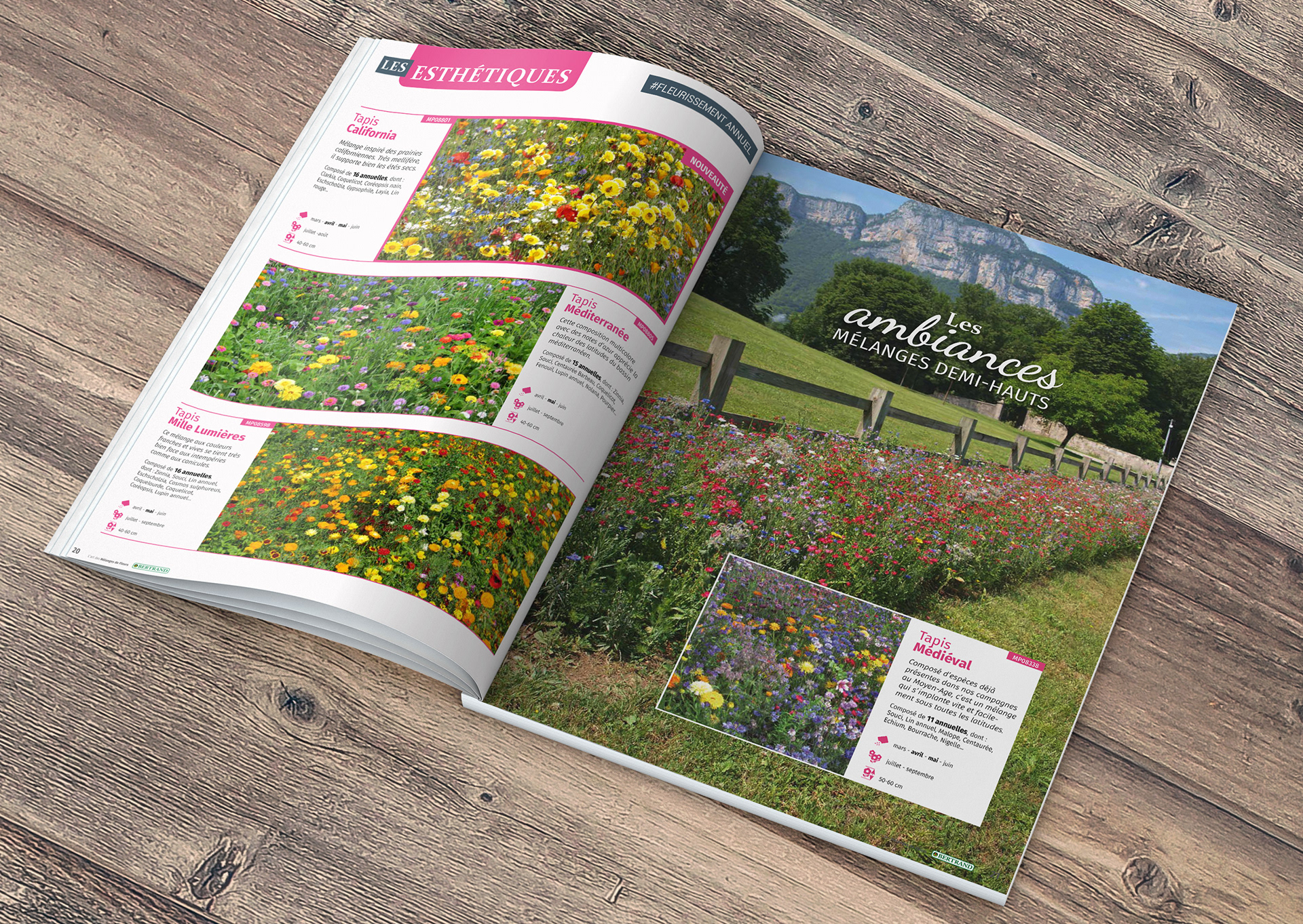 Catalogue produits - Entreprise Bertrand