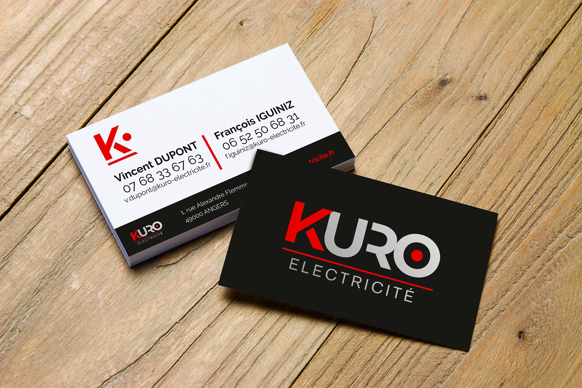 Logotype Kuro Electricité
